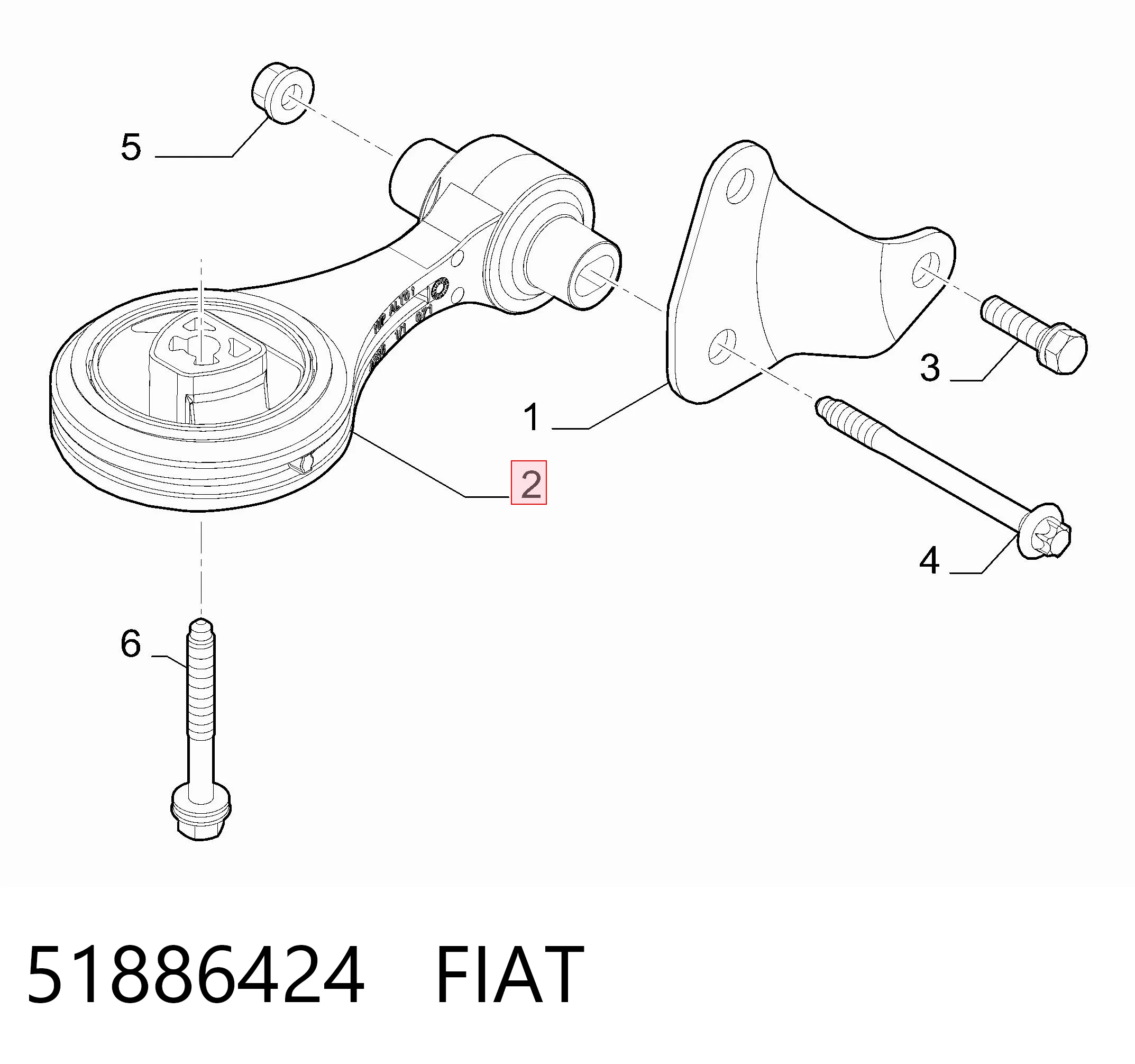 51886424 Fiat/Alfa/Lancia