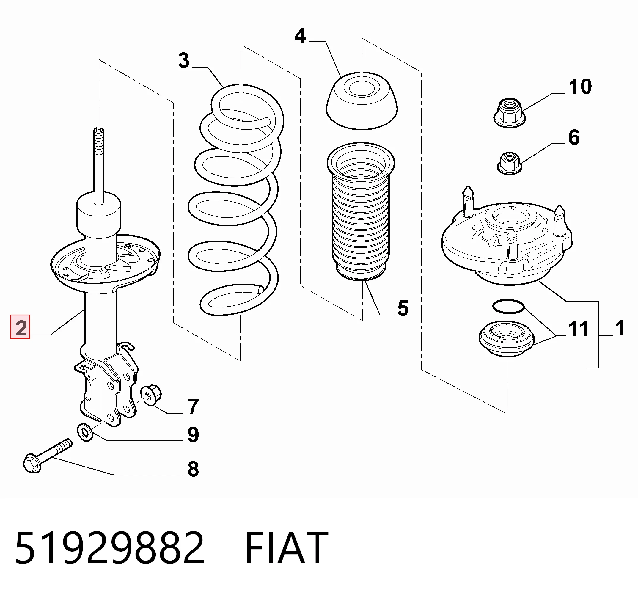 51929882 Fiat/Alfa/Lancia