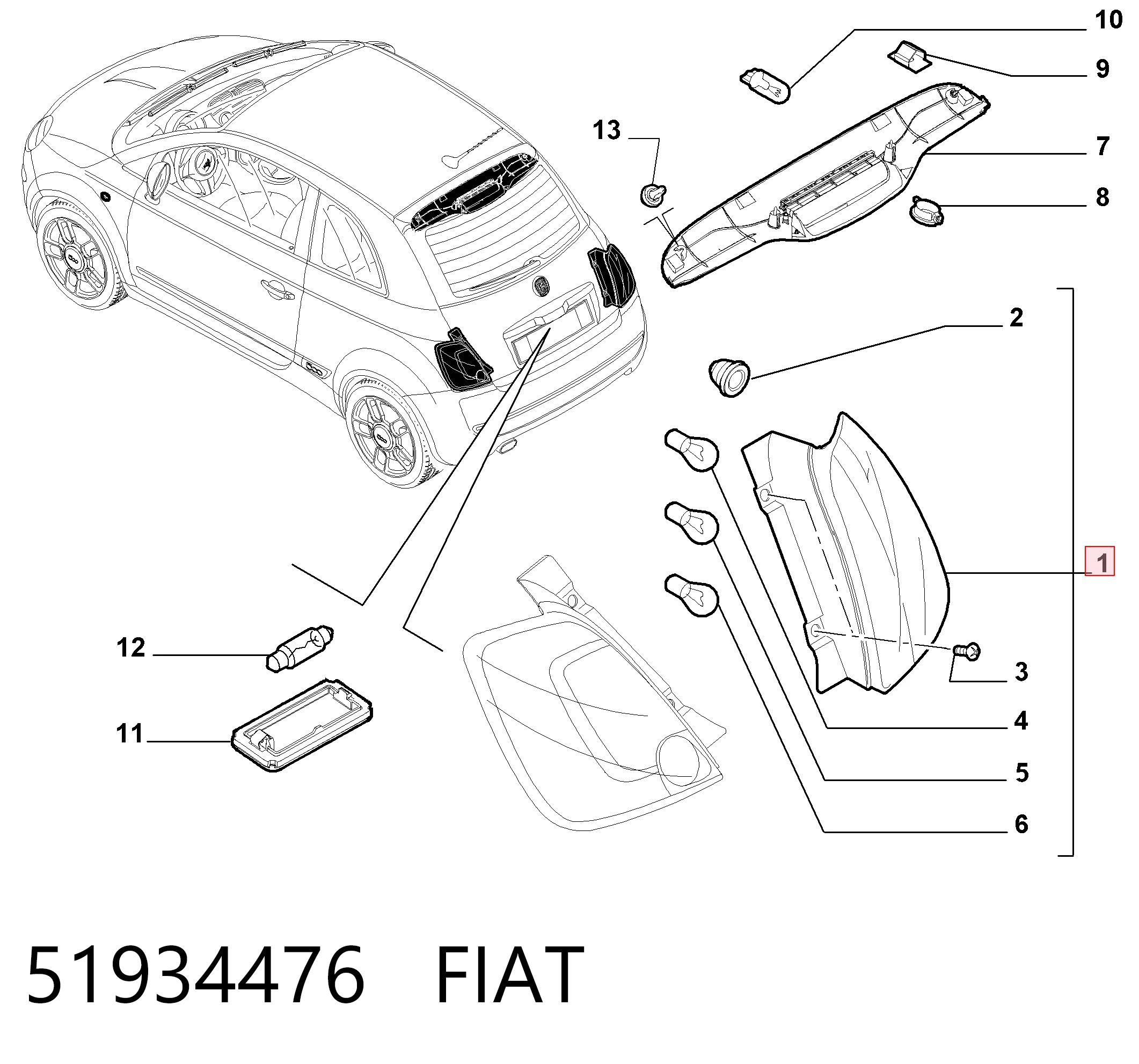  para Fiat 500  (312)