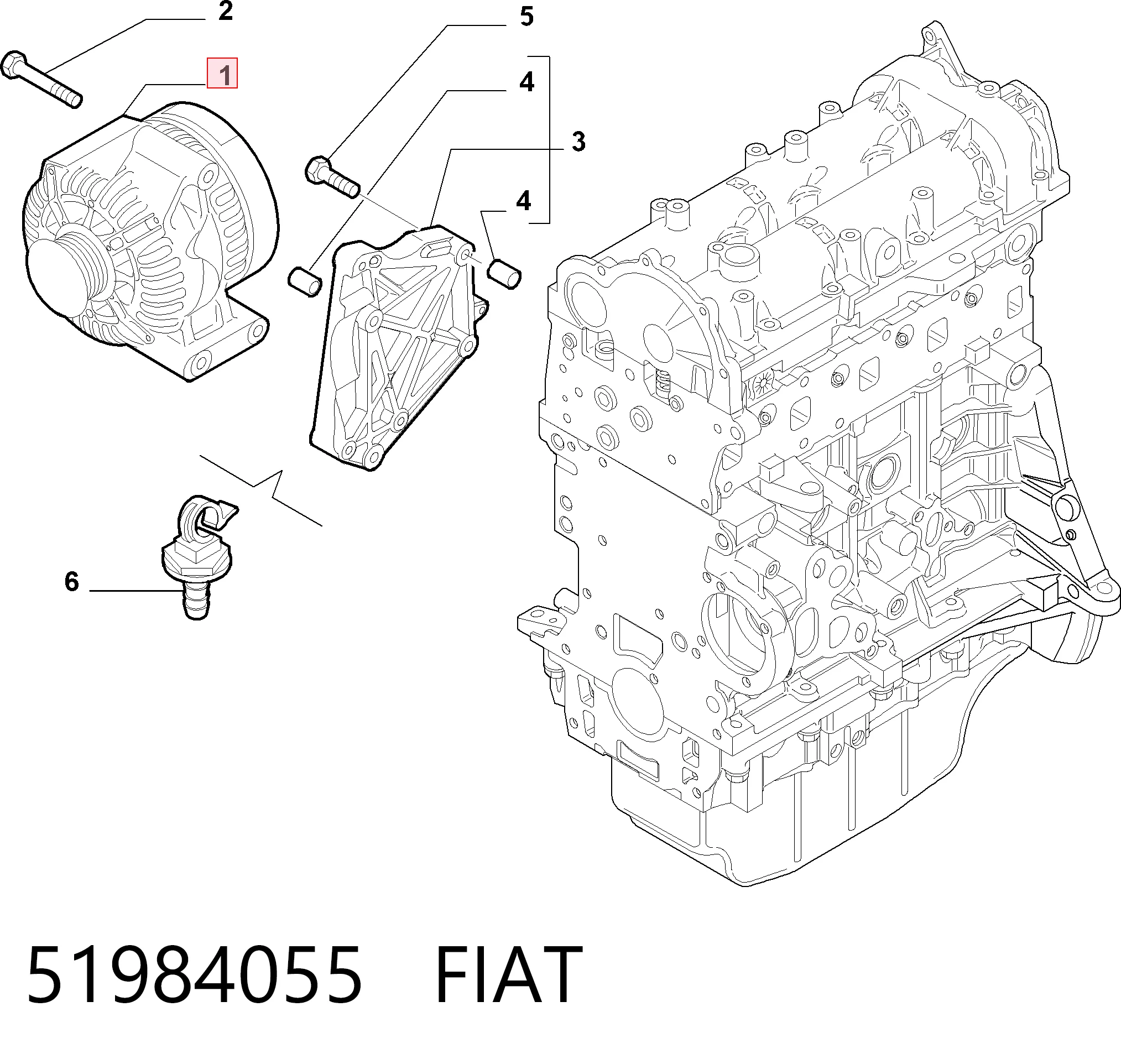 51984055 Fiat/Alfa/Lancia