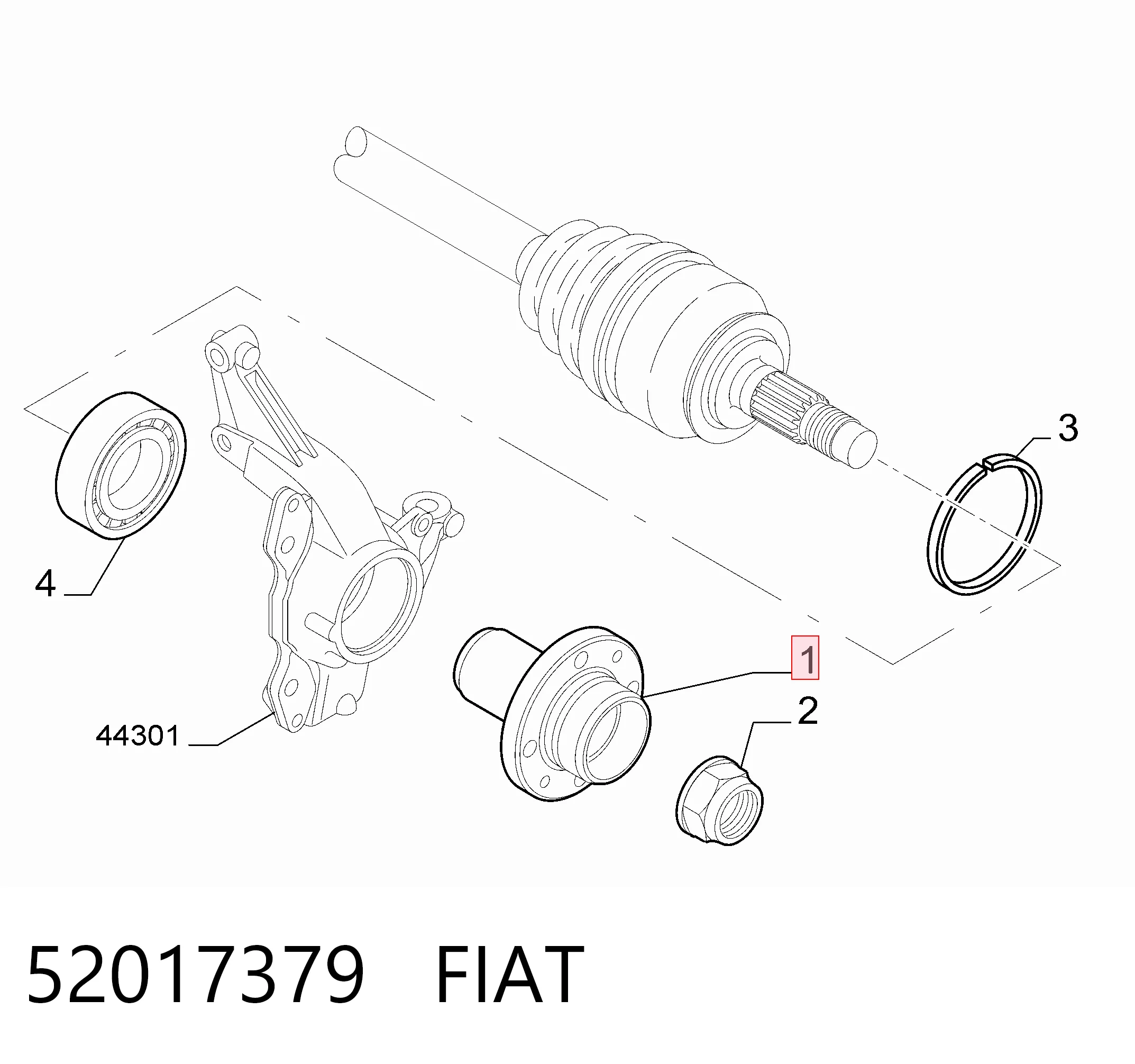 52017379 Fiat/Alfa/Lancia