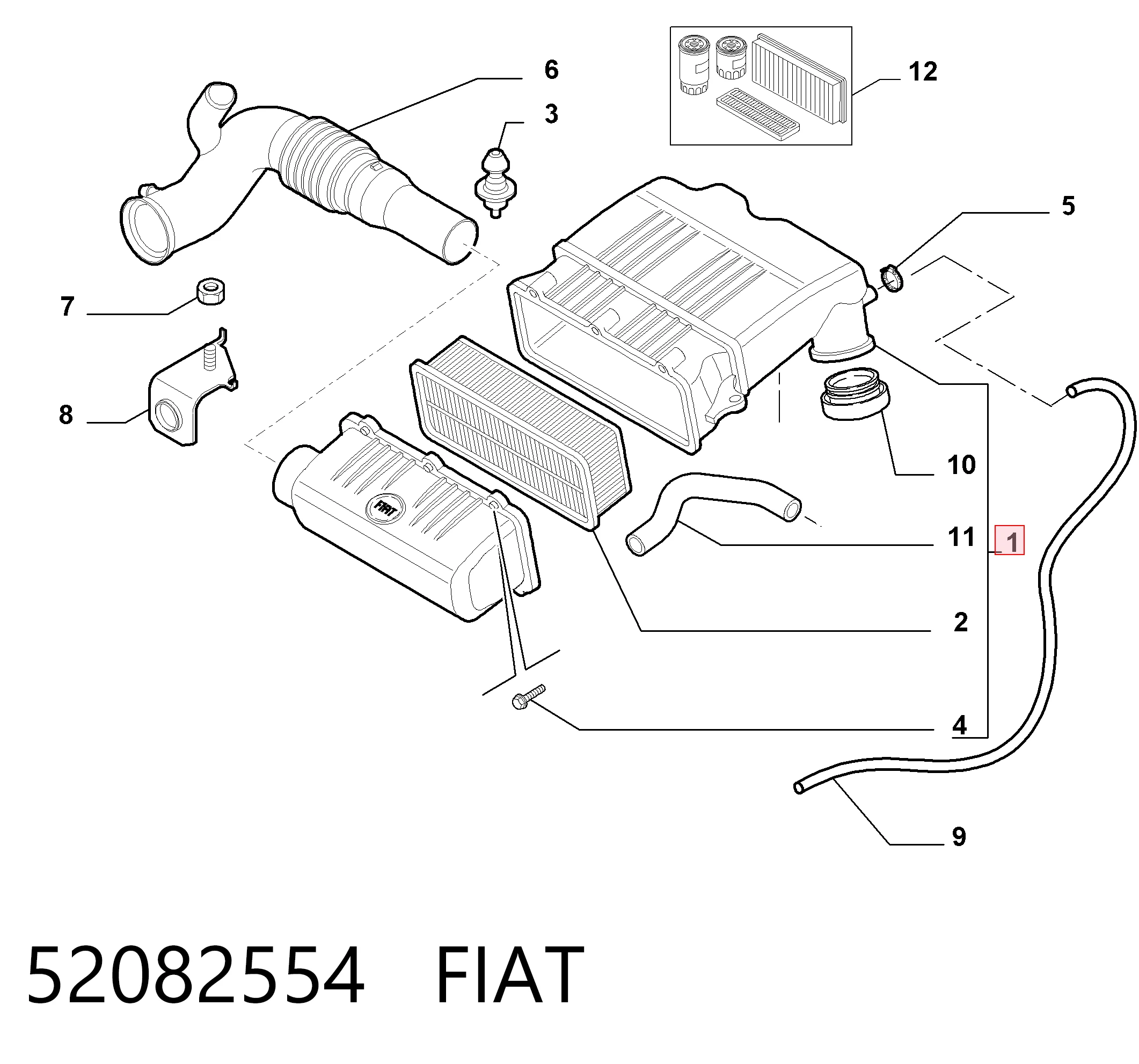 52082554 Fiat/Alfa/Lancia