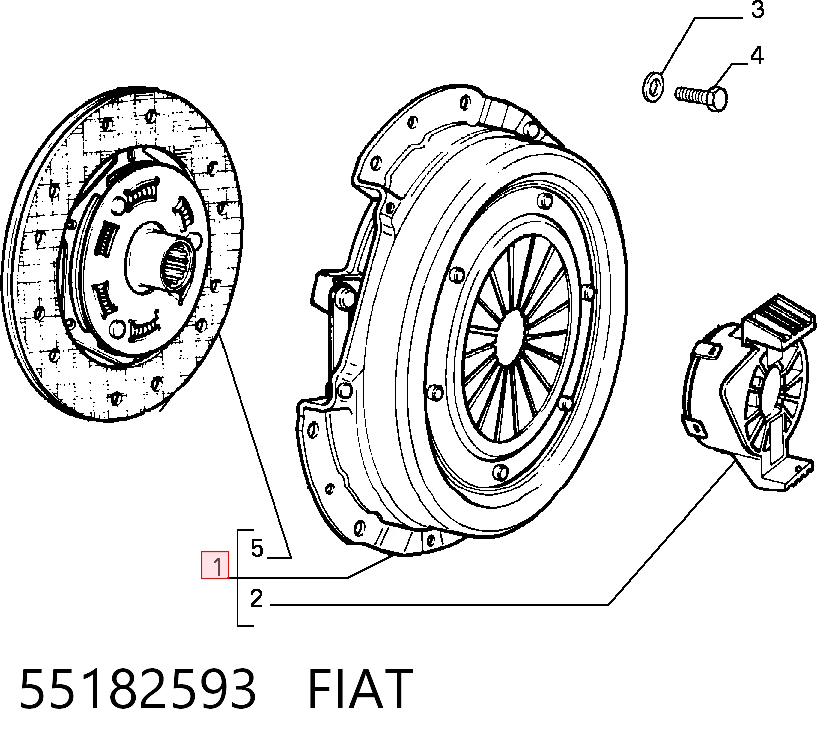 55182593 Fiat/Alfa/Lancia