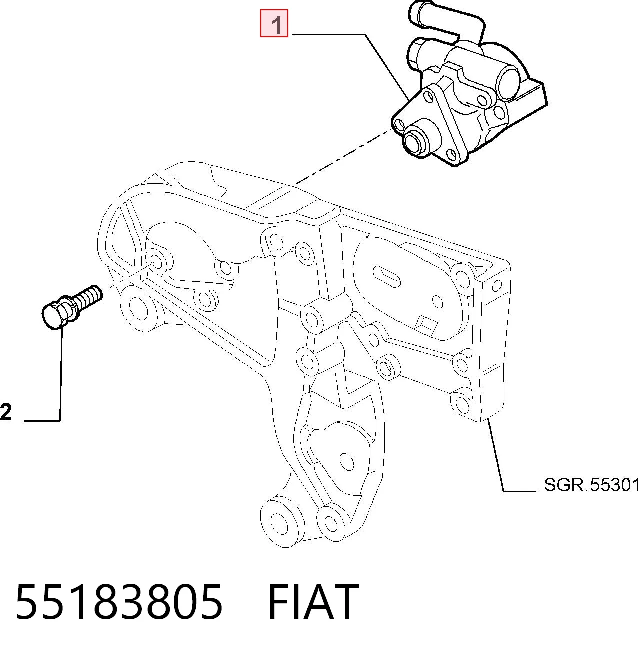 Compre Bomba da Direção hidrâulica assistida Fiat Bravo 2