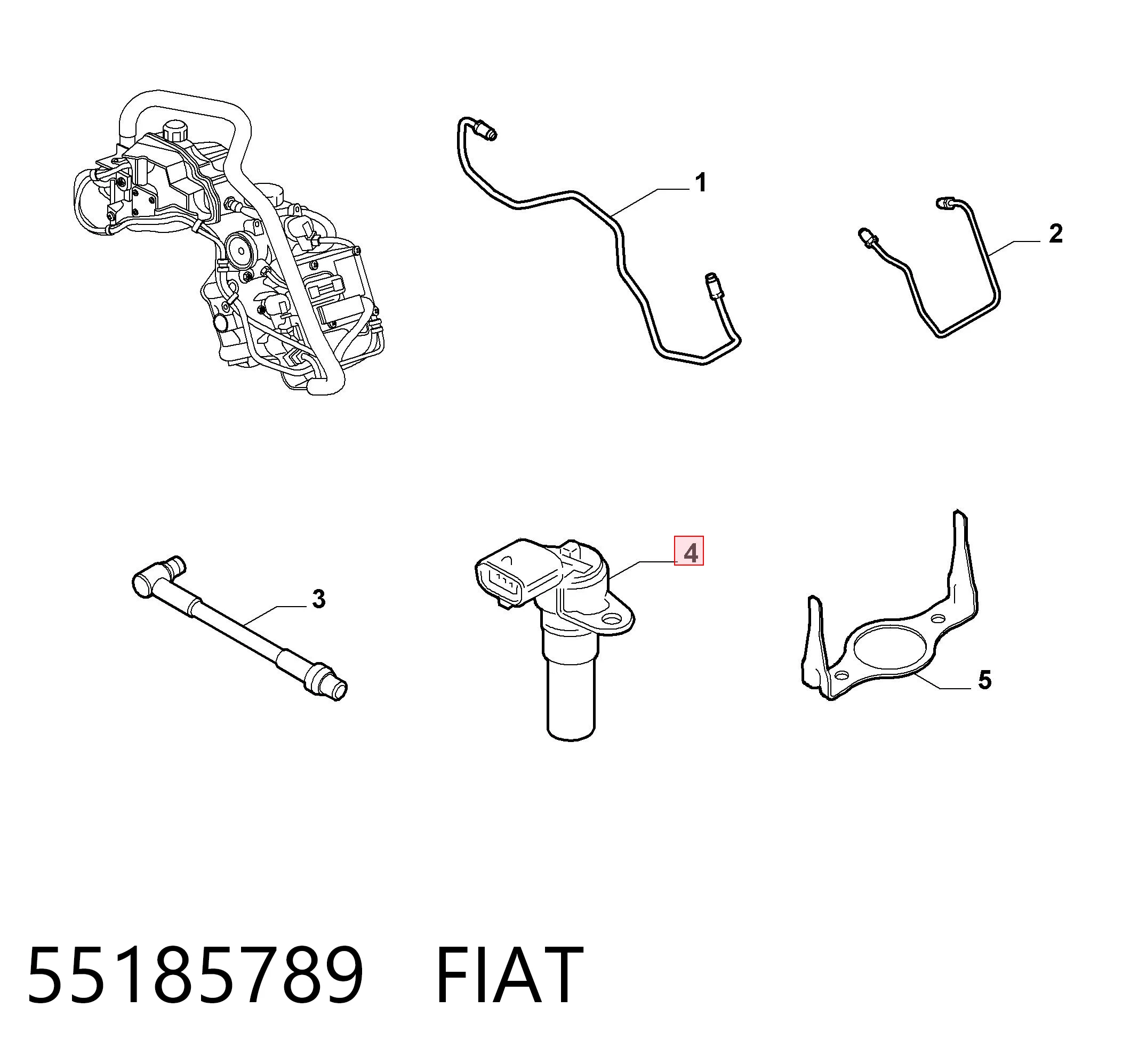 Sensor de velocidade para Fiat Punto 199