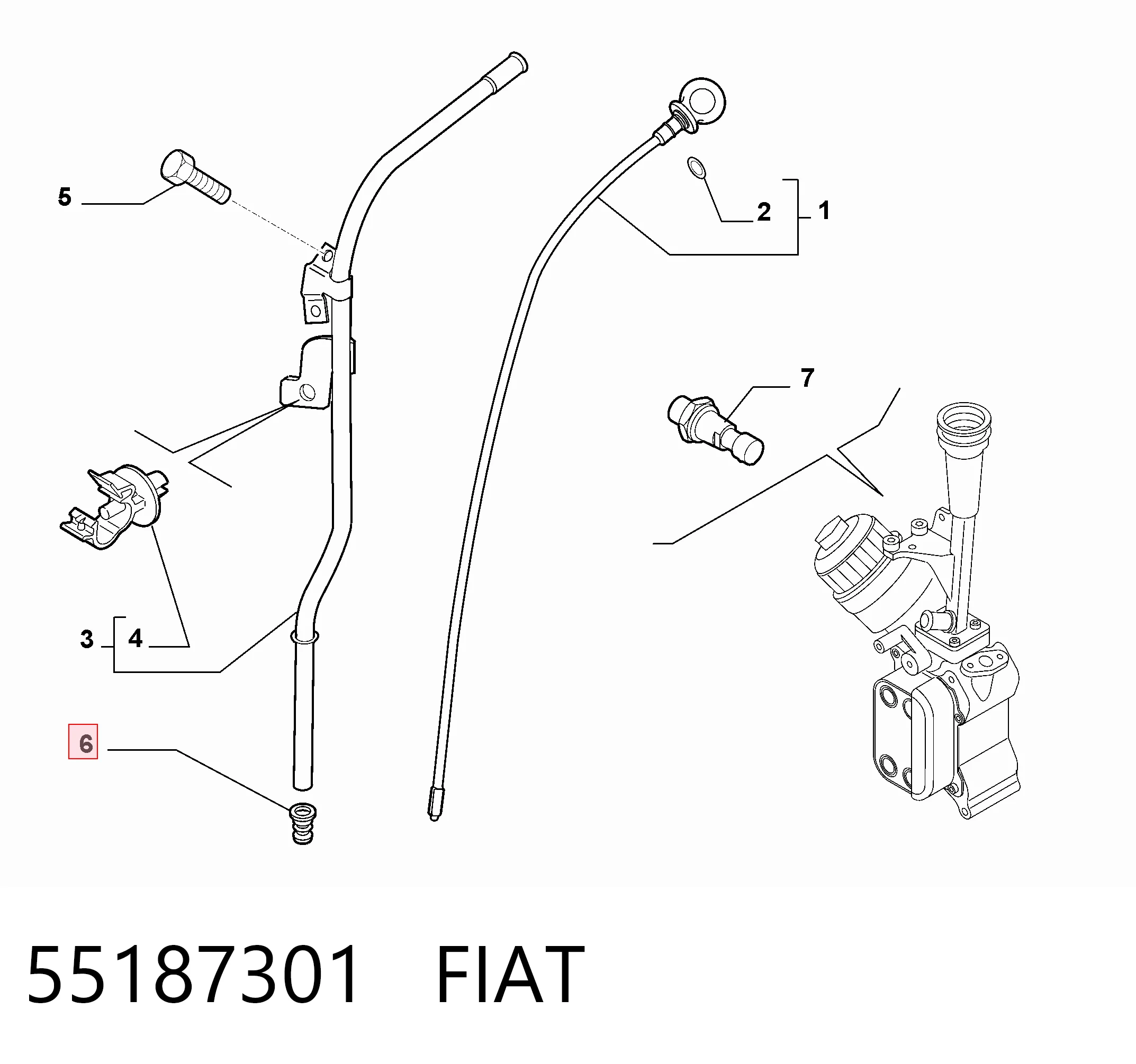 55187301 Fiat/Alfa/Lancia
