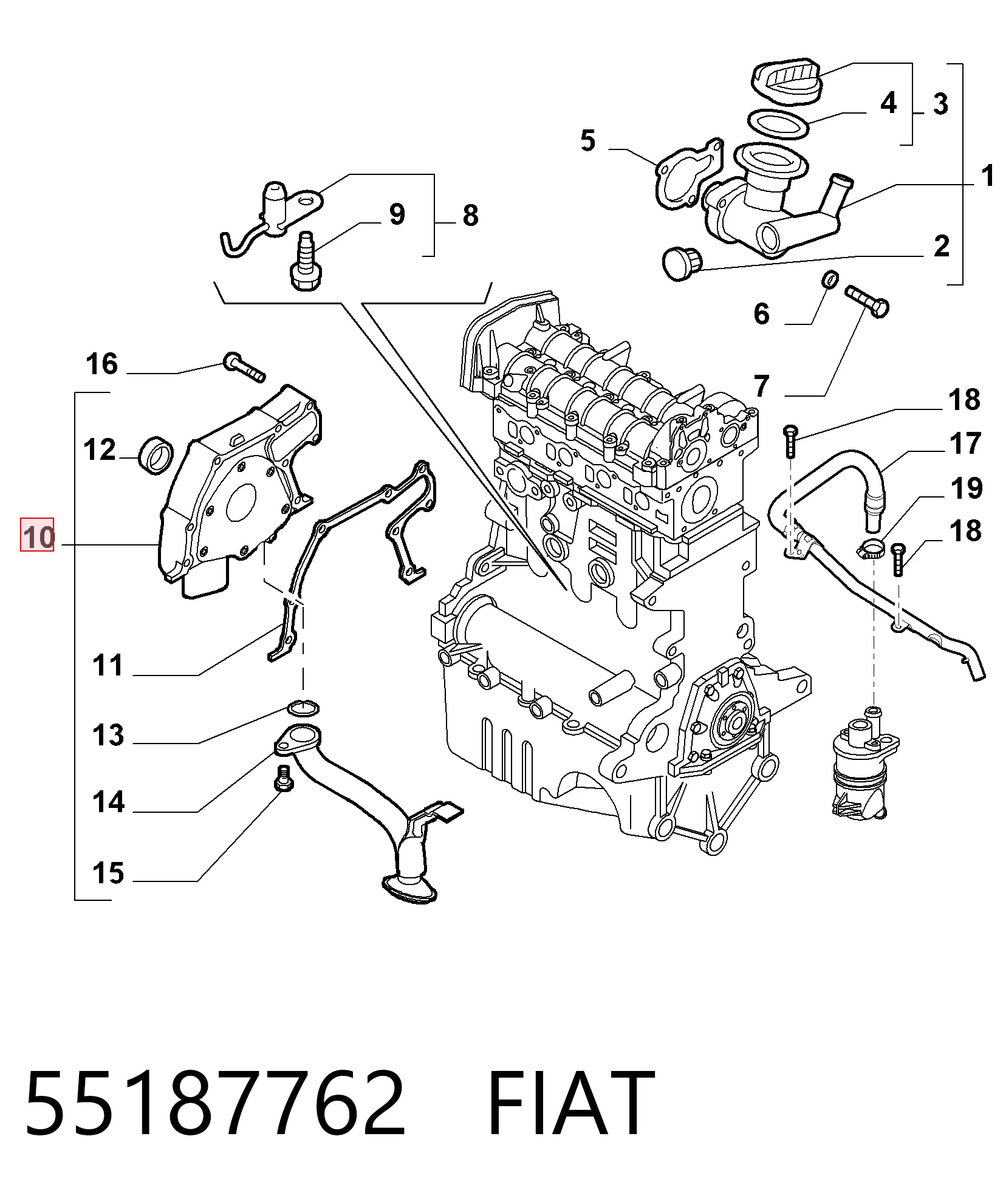  Bomba de óleo Alfa Romeo 159 sedan (939) (2005 - 2011) 