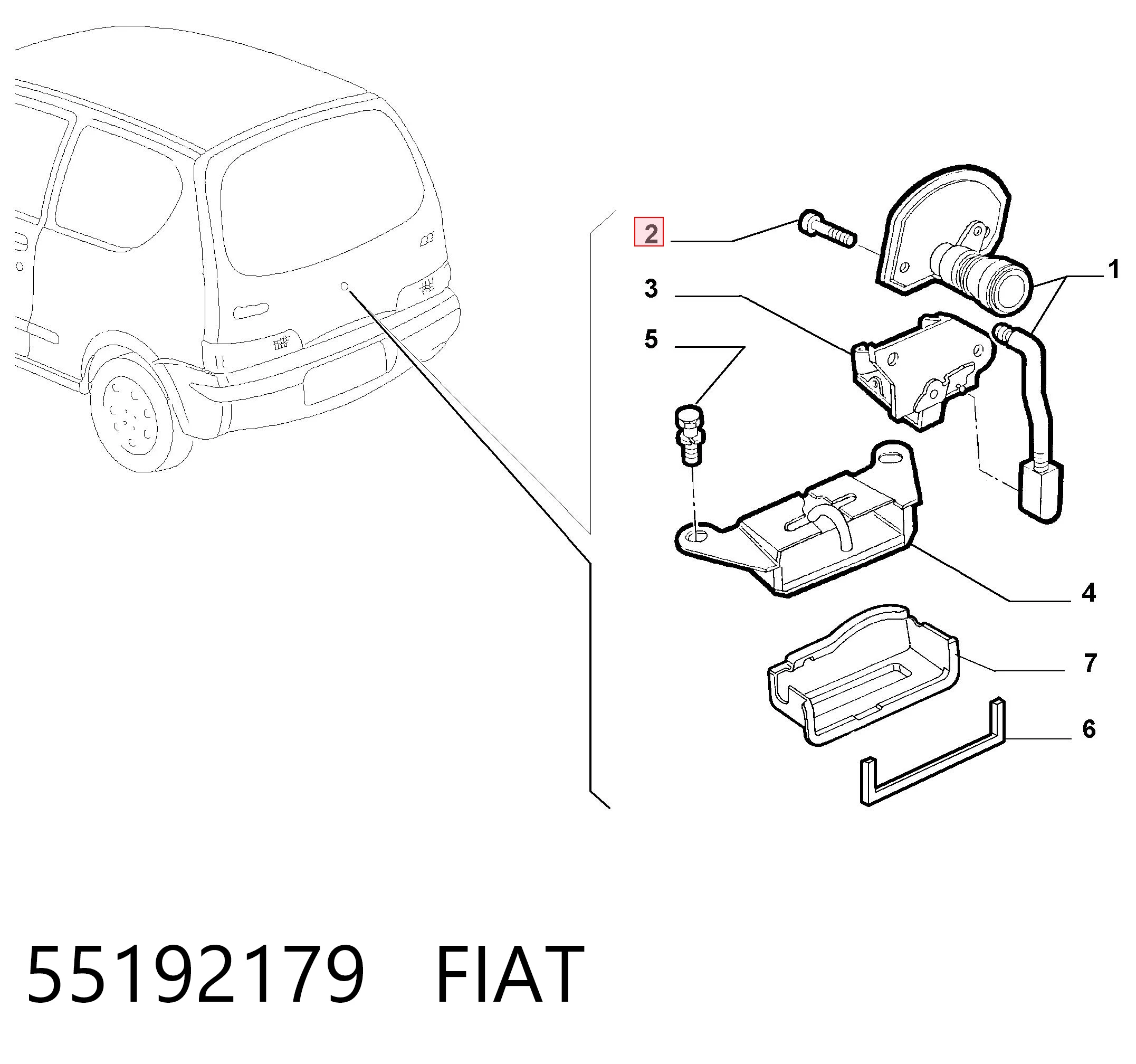 55192179 Fiat/Alfa/Lancia