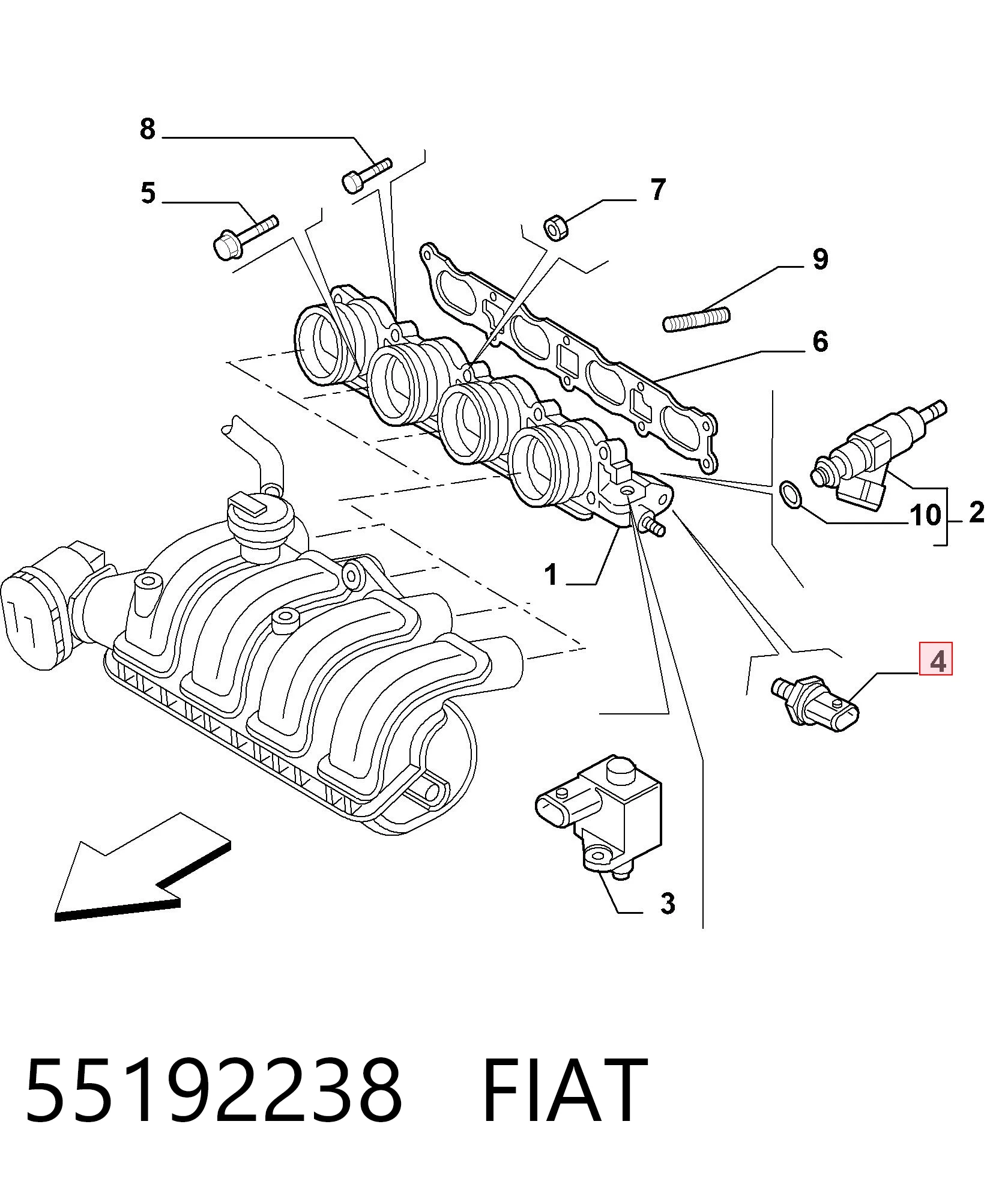 Sensor de pressão de combustível Mazda 2S7G9F972AC preço, a partir de 83,30 USD