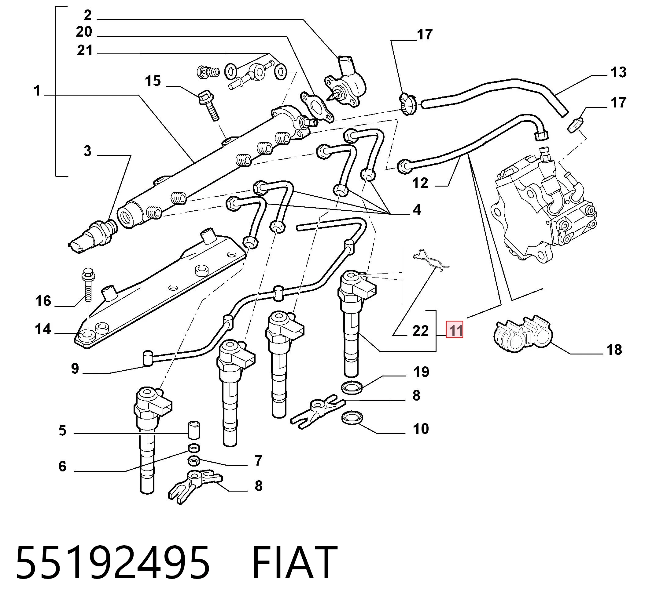 Compre Injetor de injeção de combustível Opel Meriva 