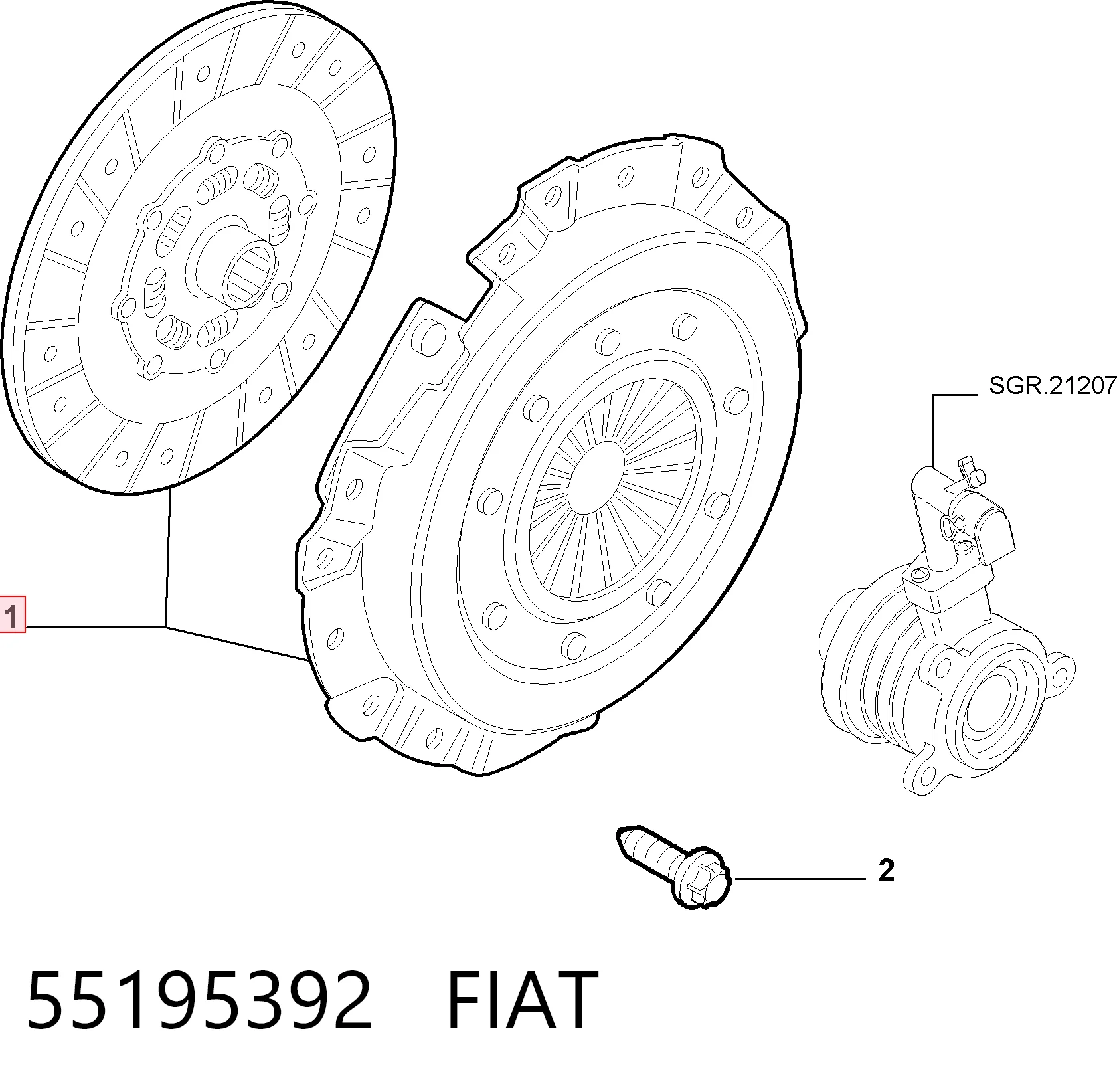 55195392 Fiat/Alfa/Lancia
