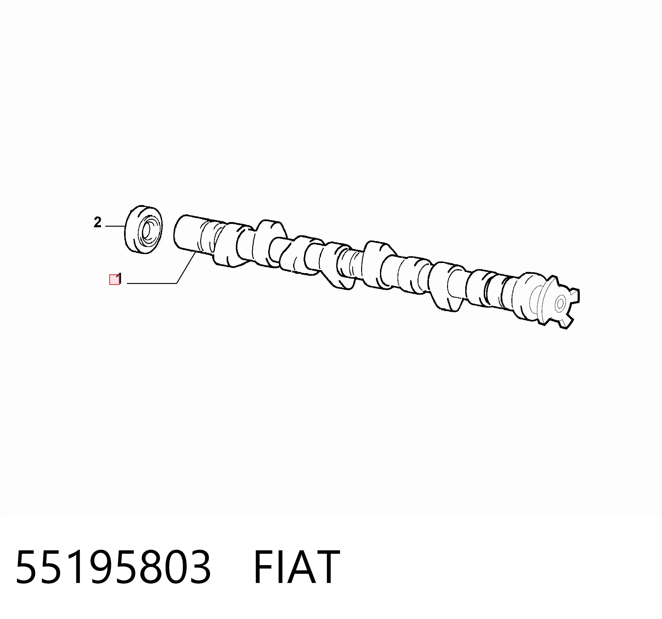 Árvore distribuidora de motor Fiat Fiorino 225 ao melhor preço