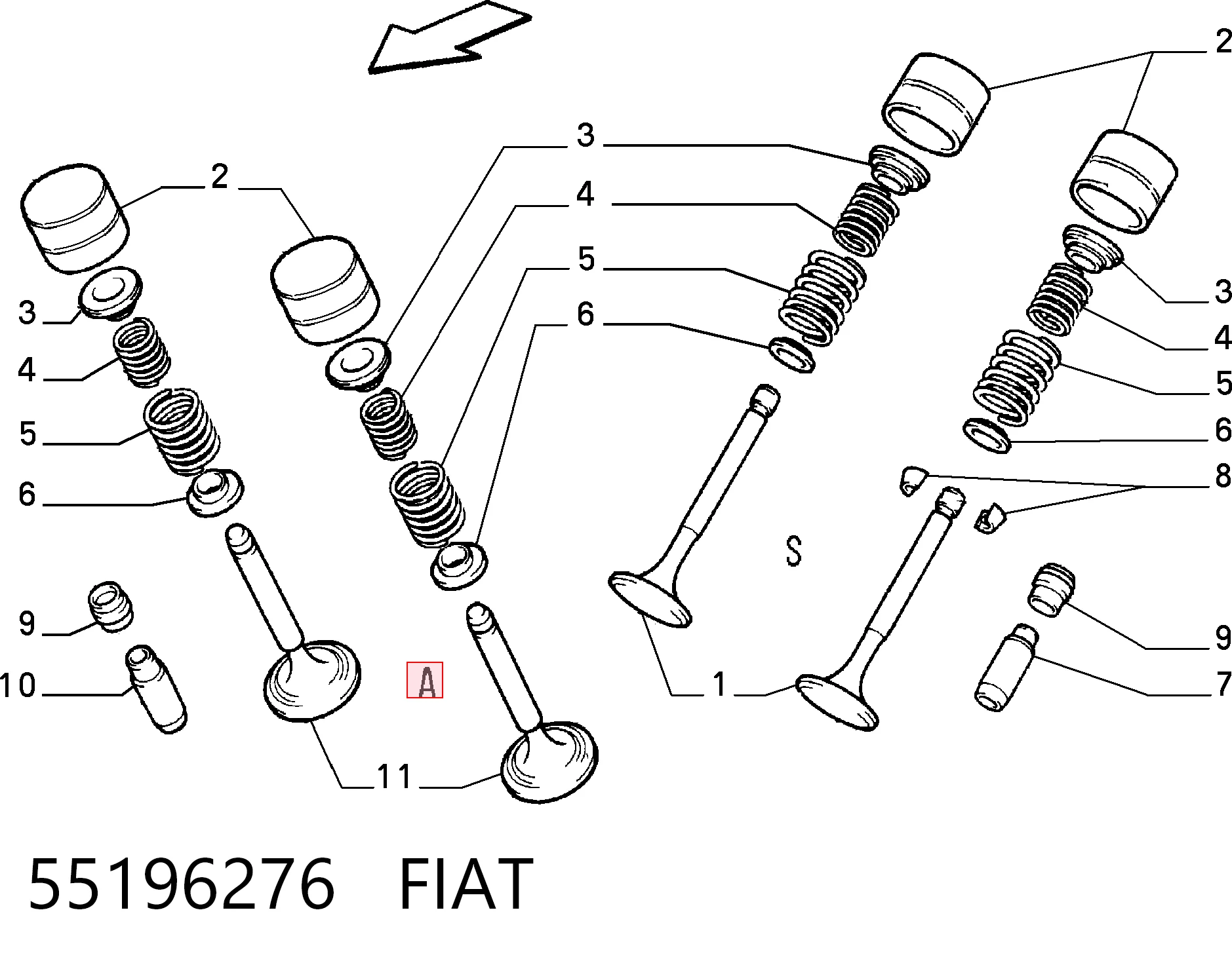 55196276 Fiat/Alfa/Lancia
