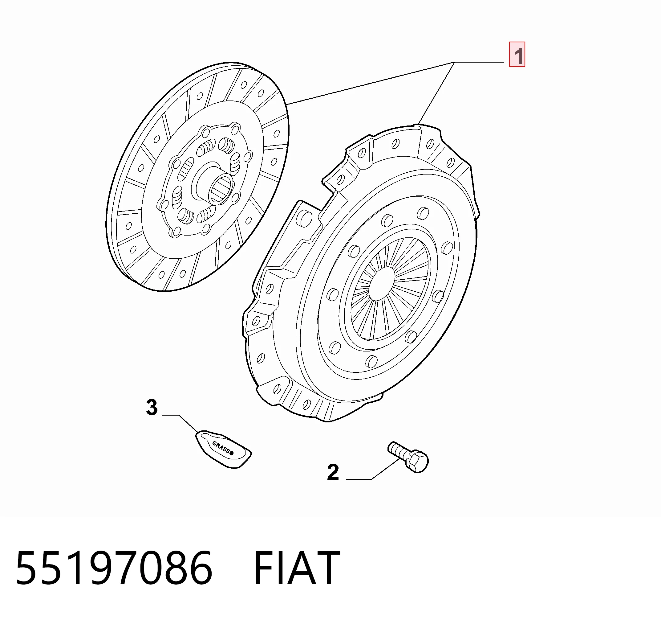 55197086 Fiat/Alfa/Lancia