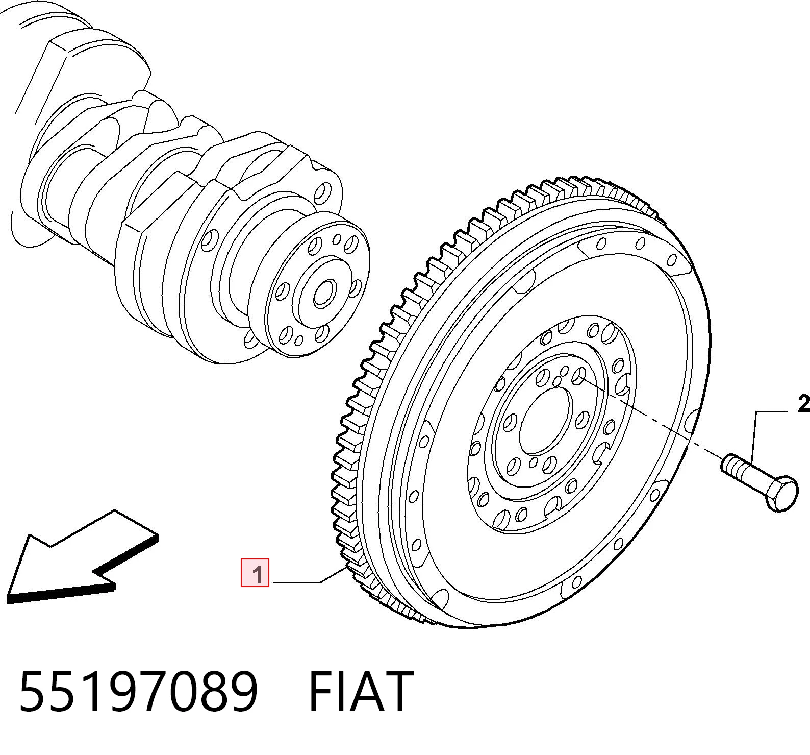 55197089 Fiat/Alfa/Lancia