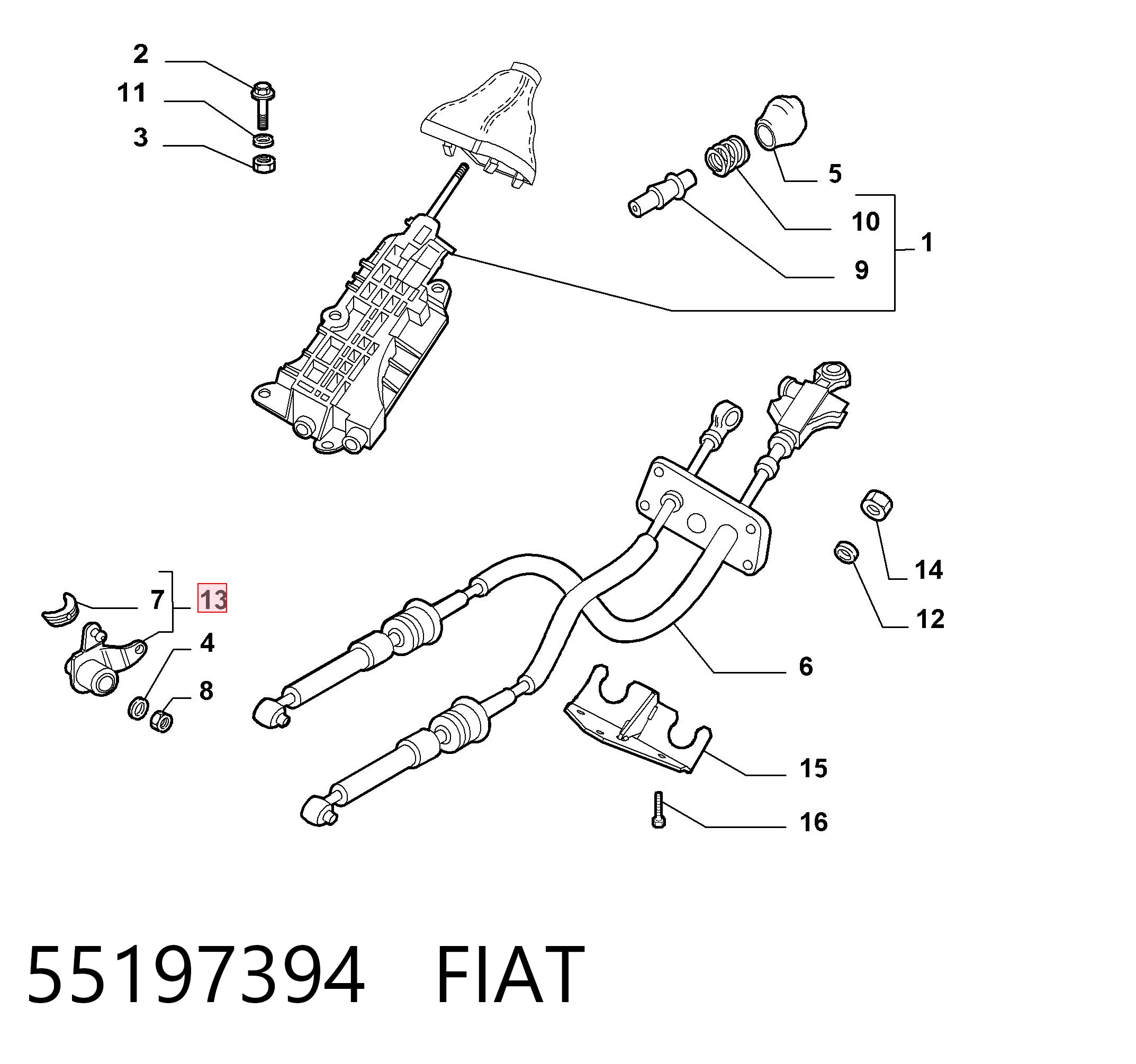 55197394 Fiat/Alfa/Lancia
