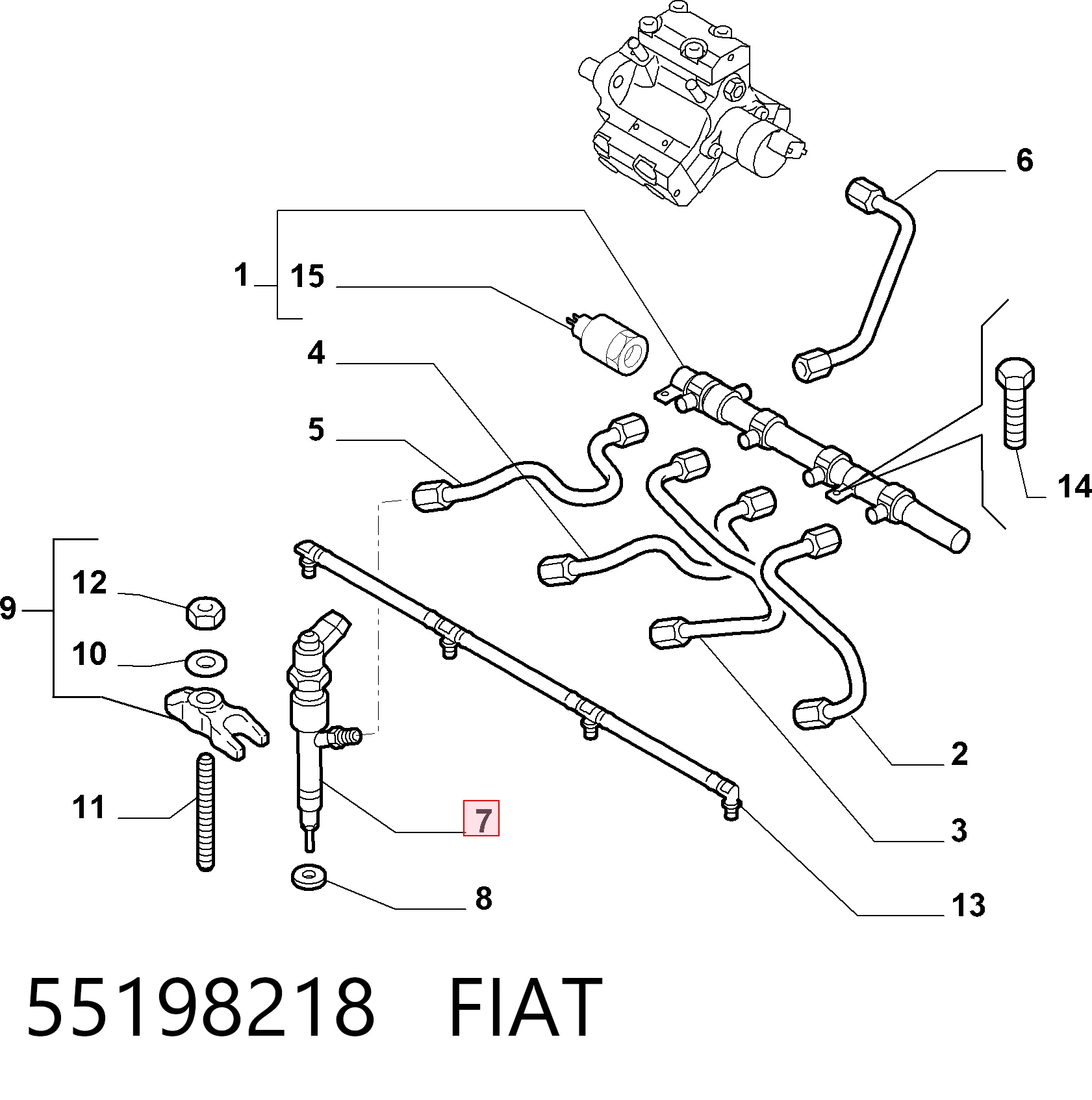 55198218 Fiat/Alfa/Lancia