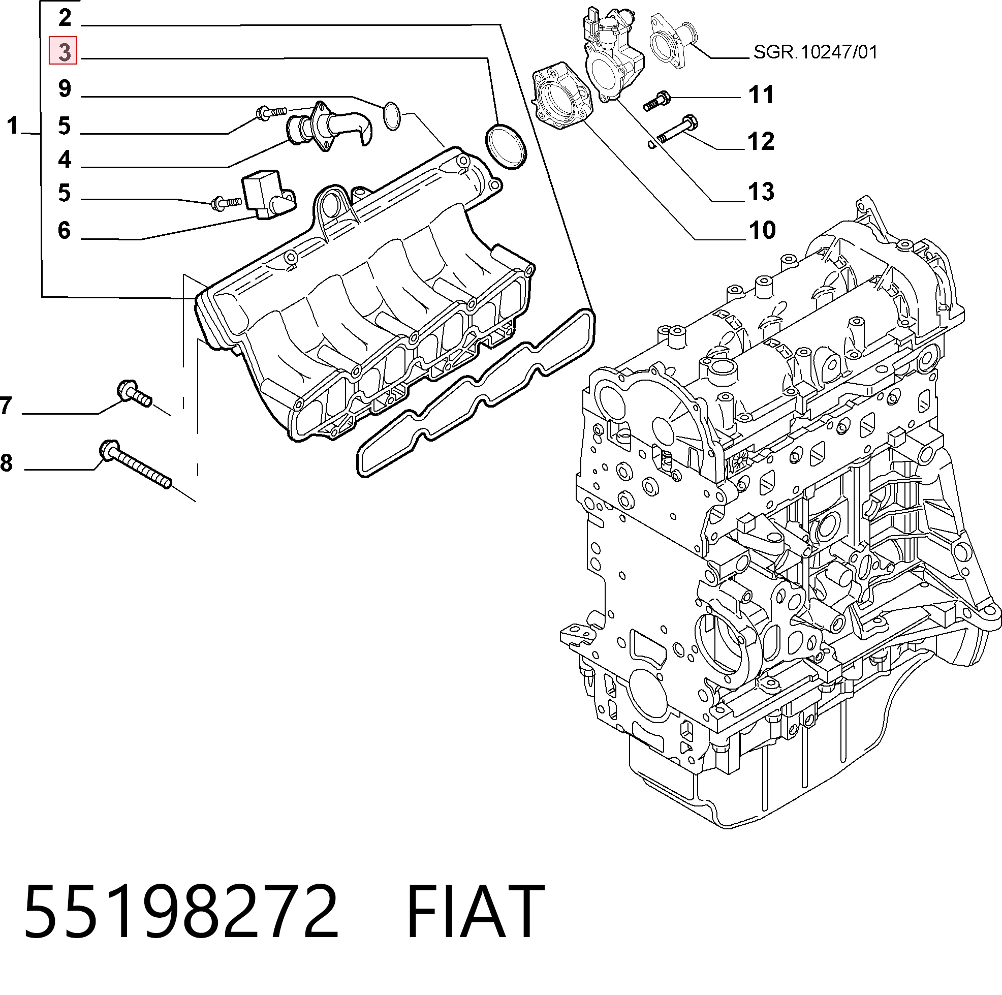 55198272 Fiat/Alfa/Lancia