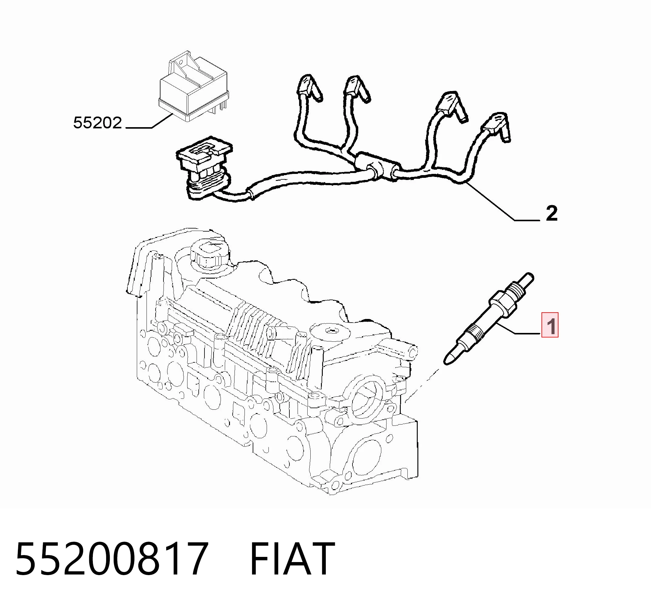 55200817 Fiat/Alfa/Lancia
