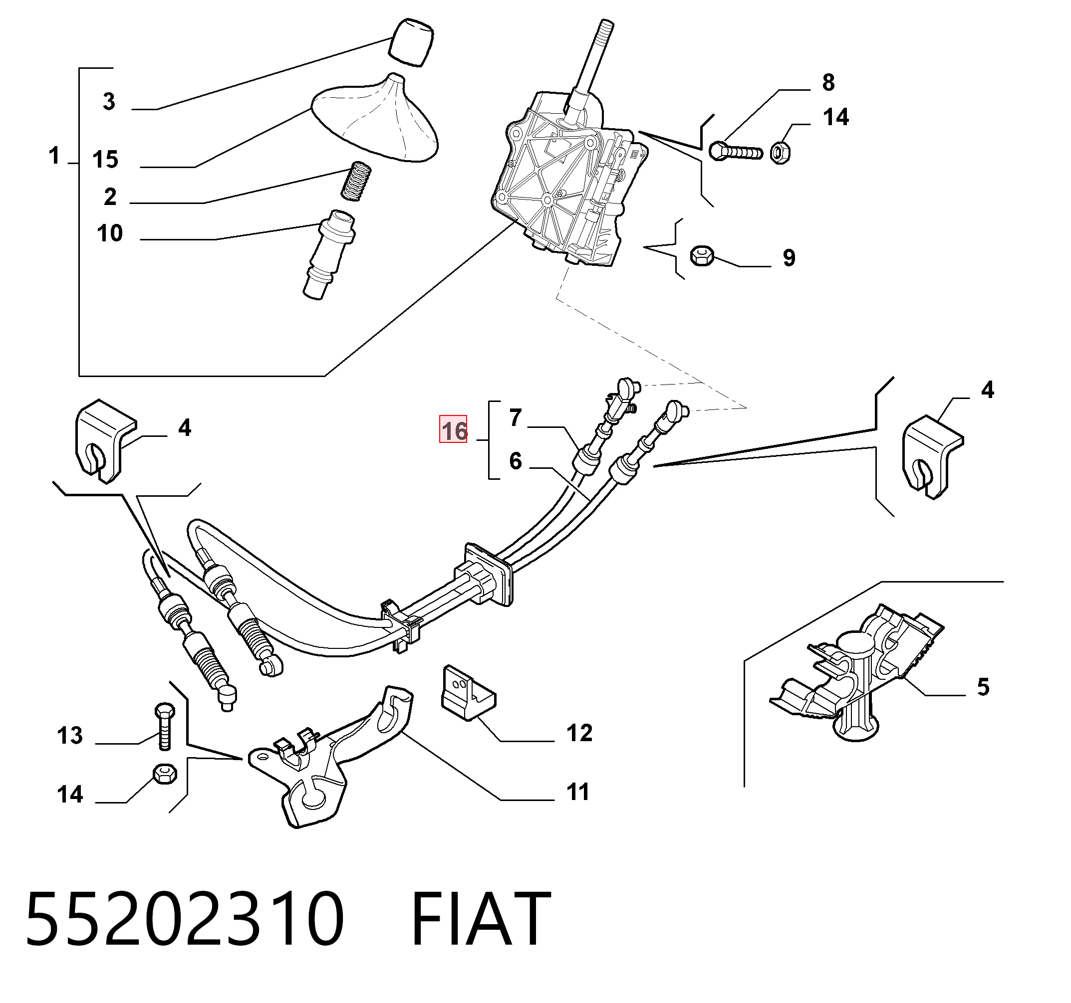 55202310 Fiat/Alfa/Lancia