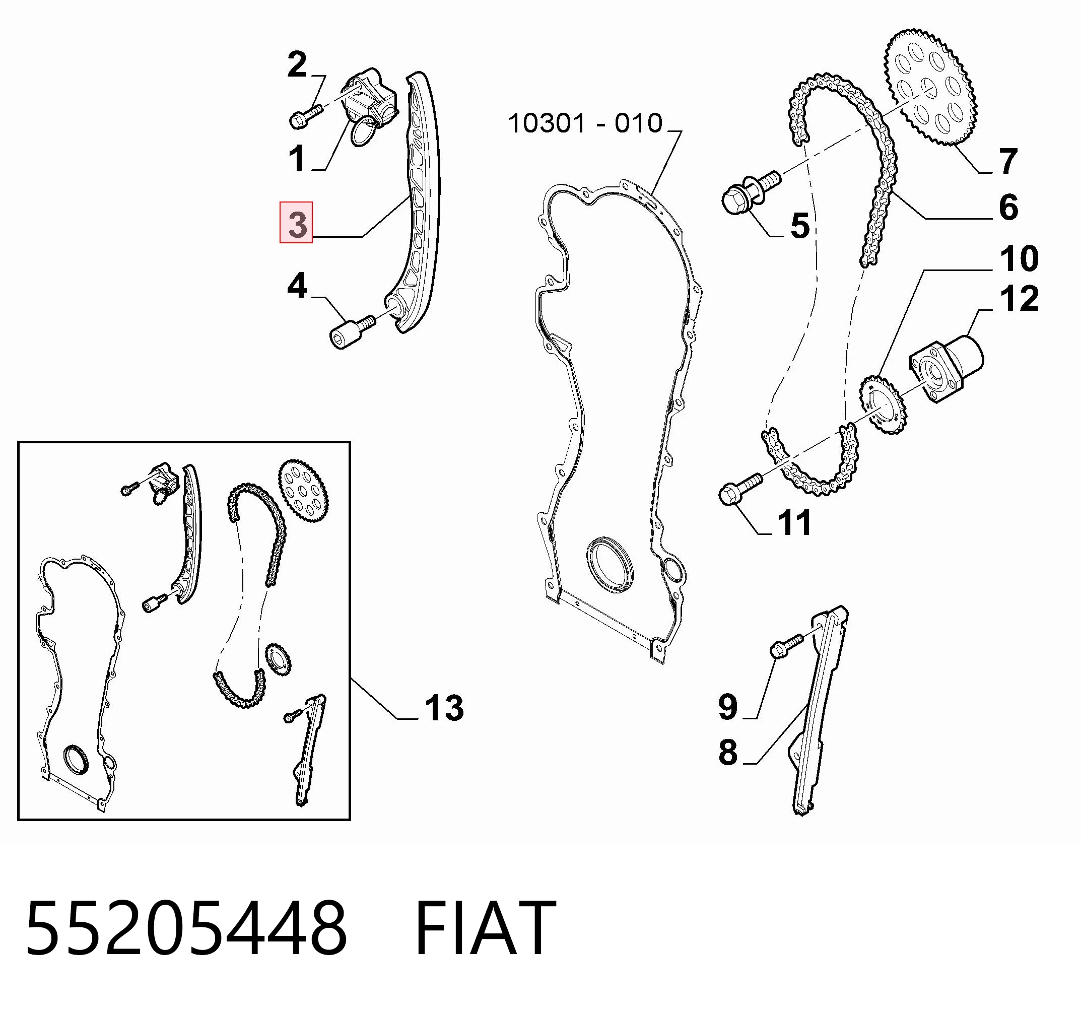 55205448 Fiat/Alfa/Lancia