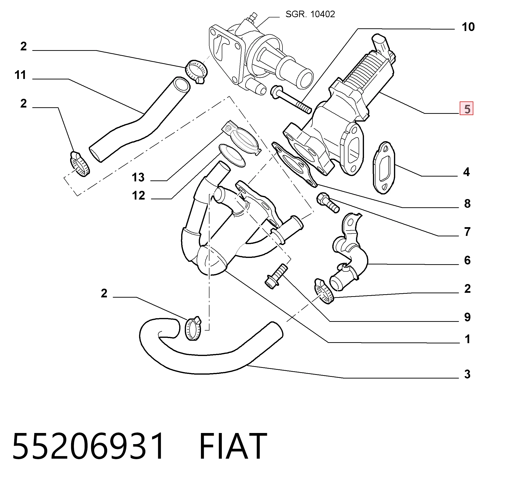  para Fiat Palio  (178BX)
