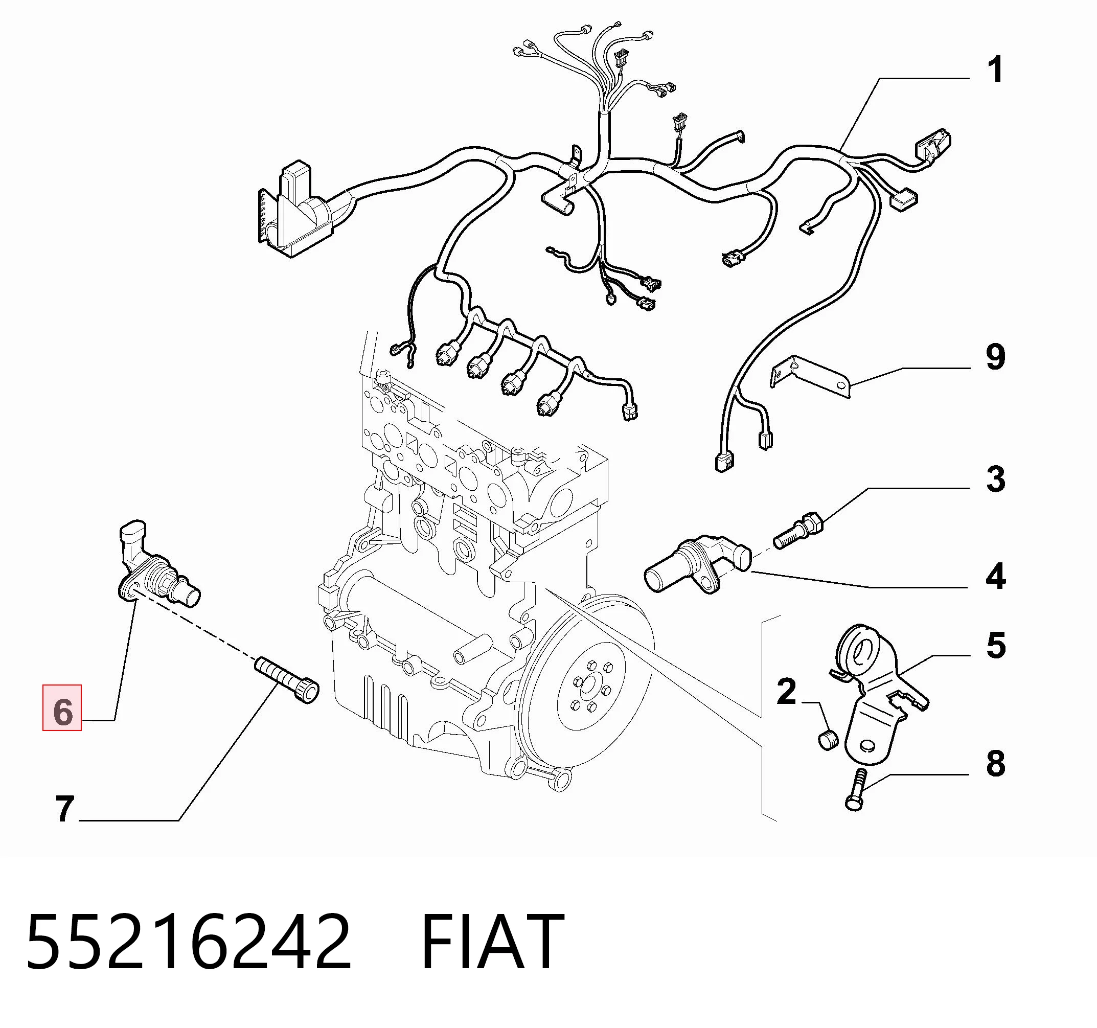 55216242 Fiat/Alfa/Lancia