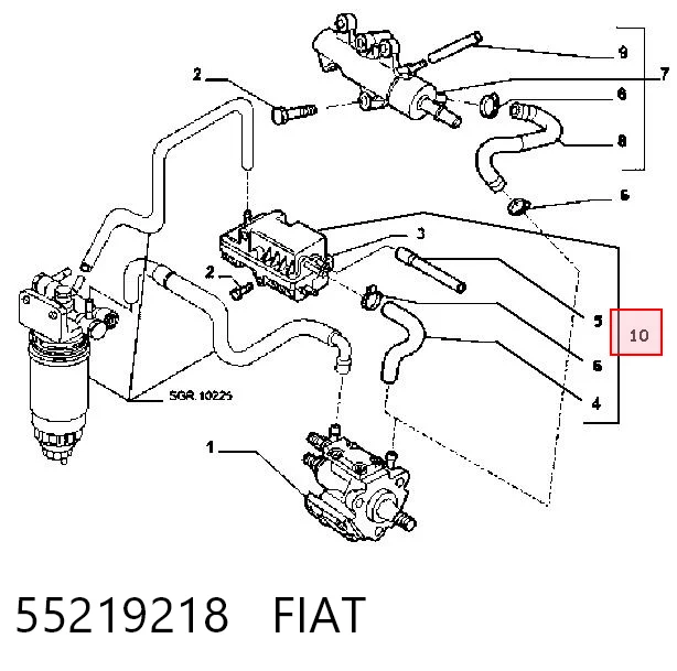 55219218 Fiat/Alfa/Lancia
