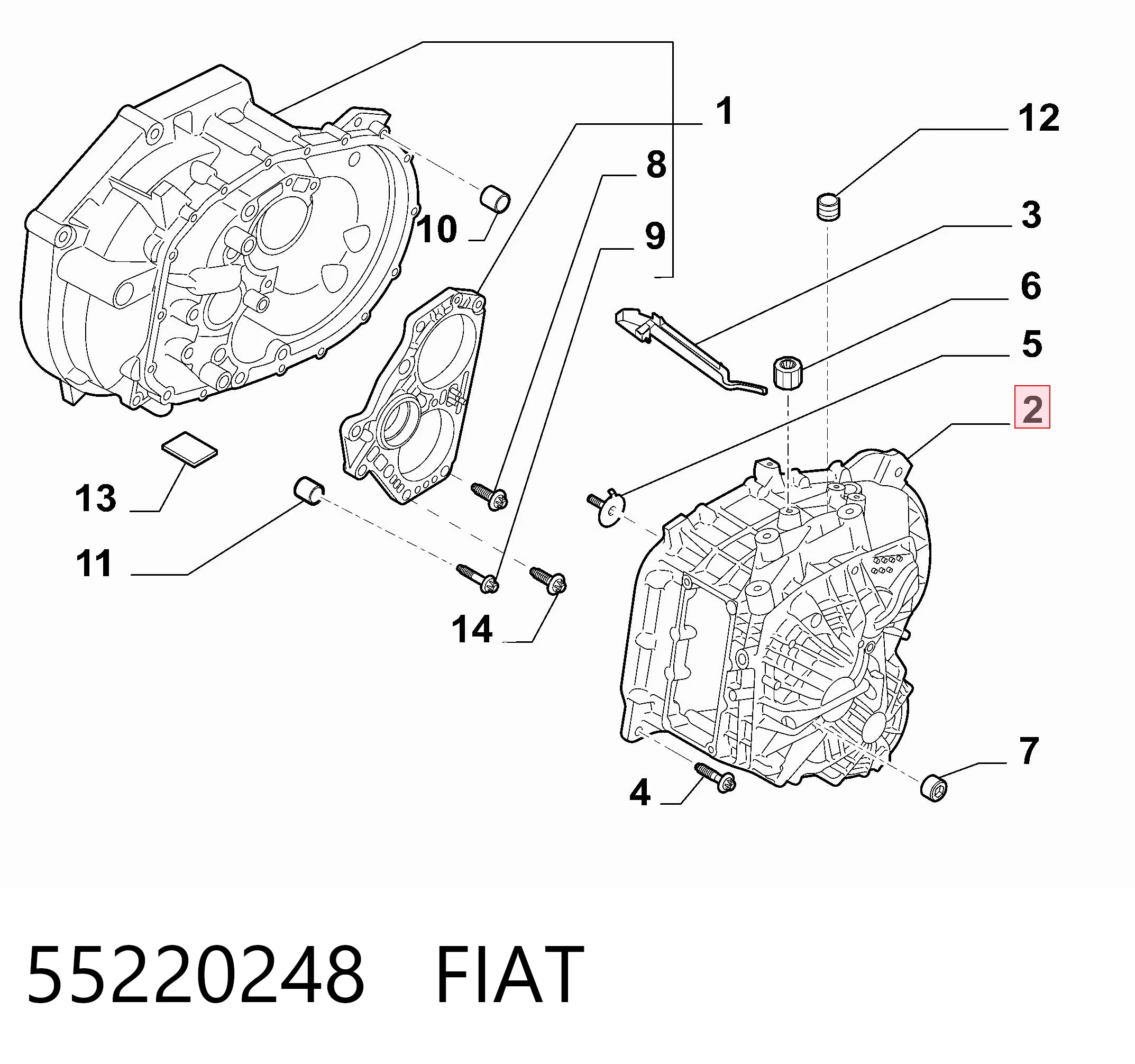 55220248 Fiat/Alfa/Lancia