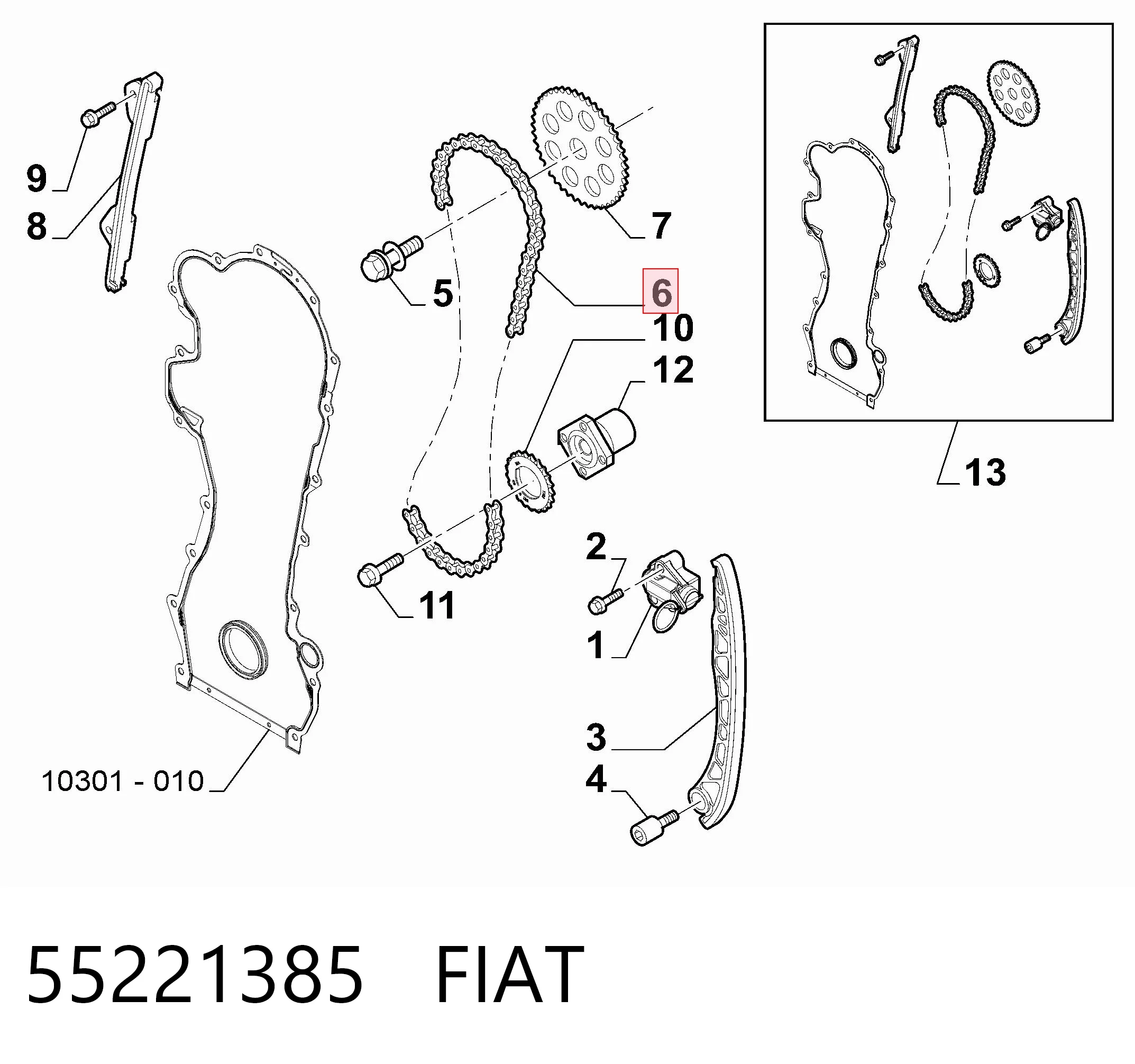  para Suzuki Swift III (RS)