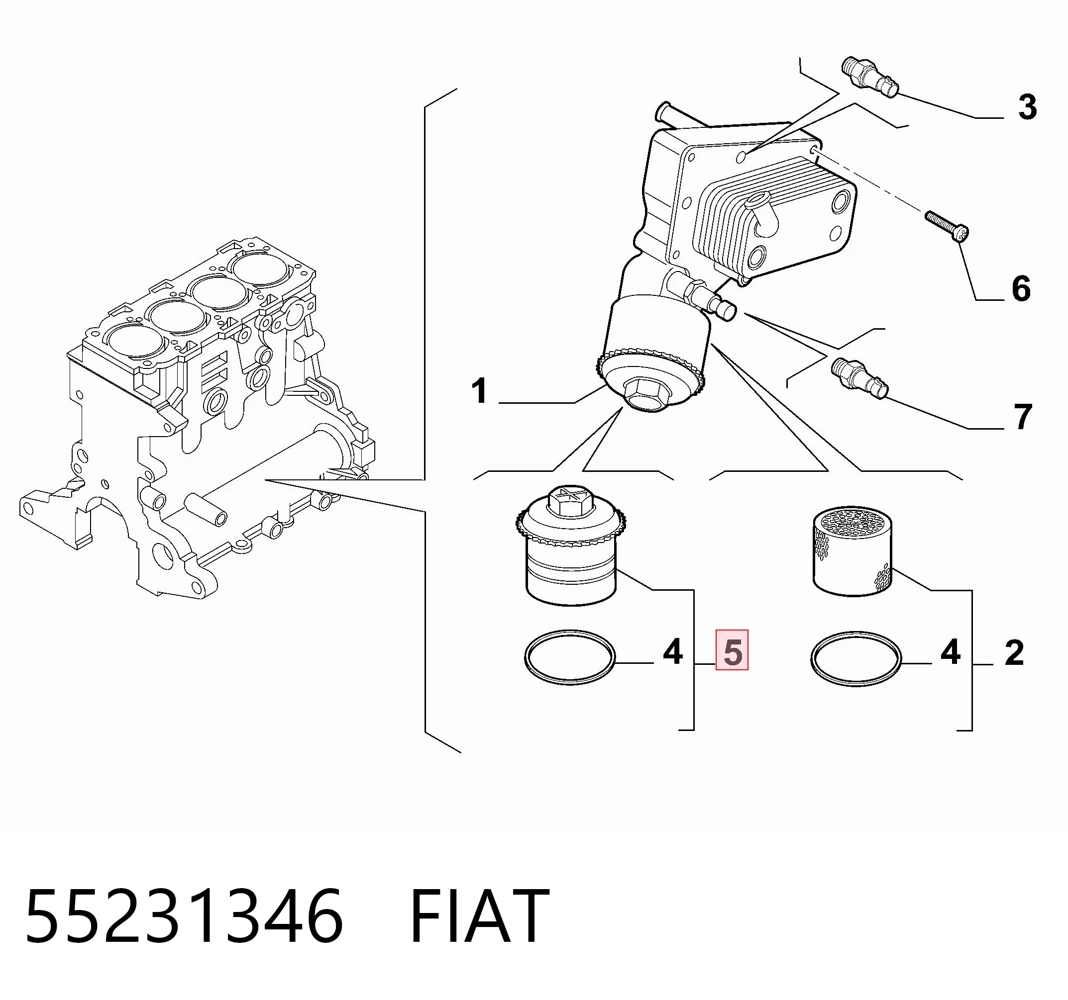 55231346 Fiat/Alfa/Lancia