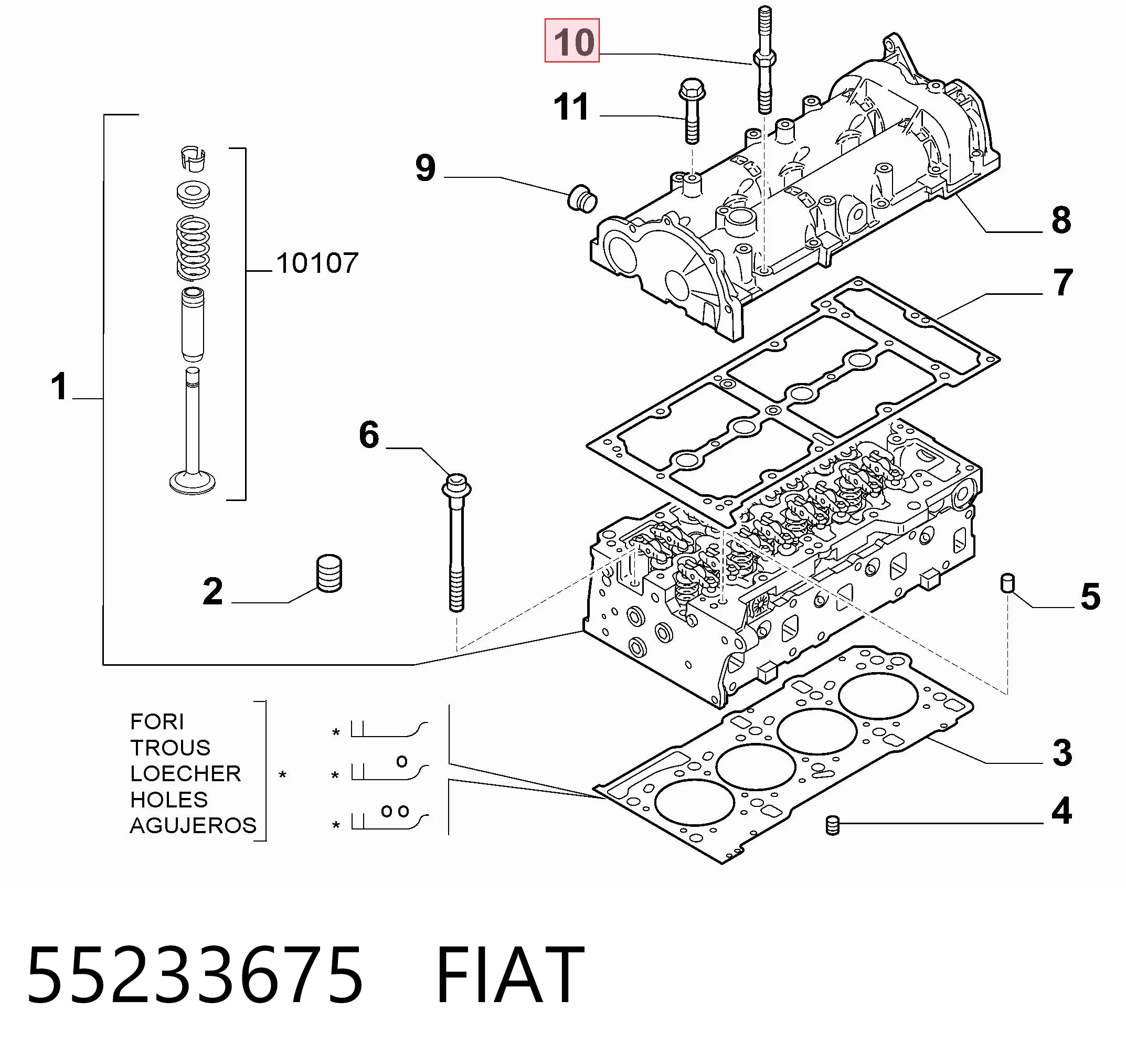 55233675 Fiat/Alfa/Lancia