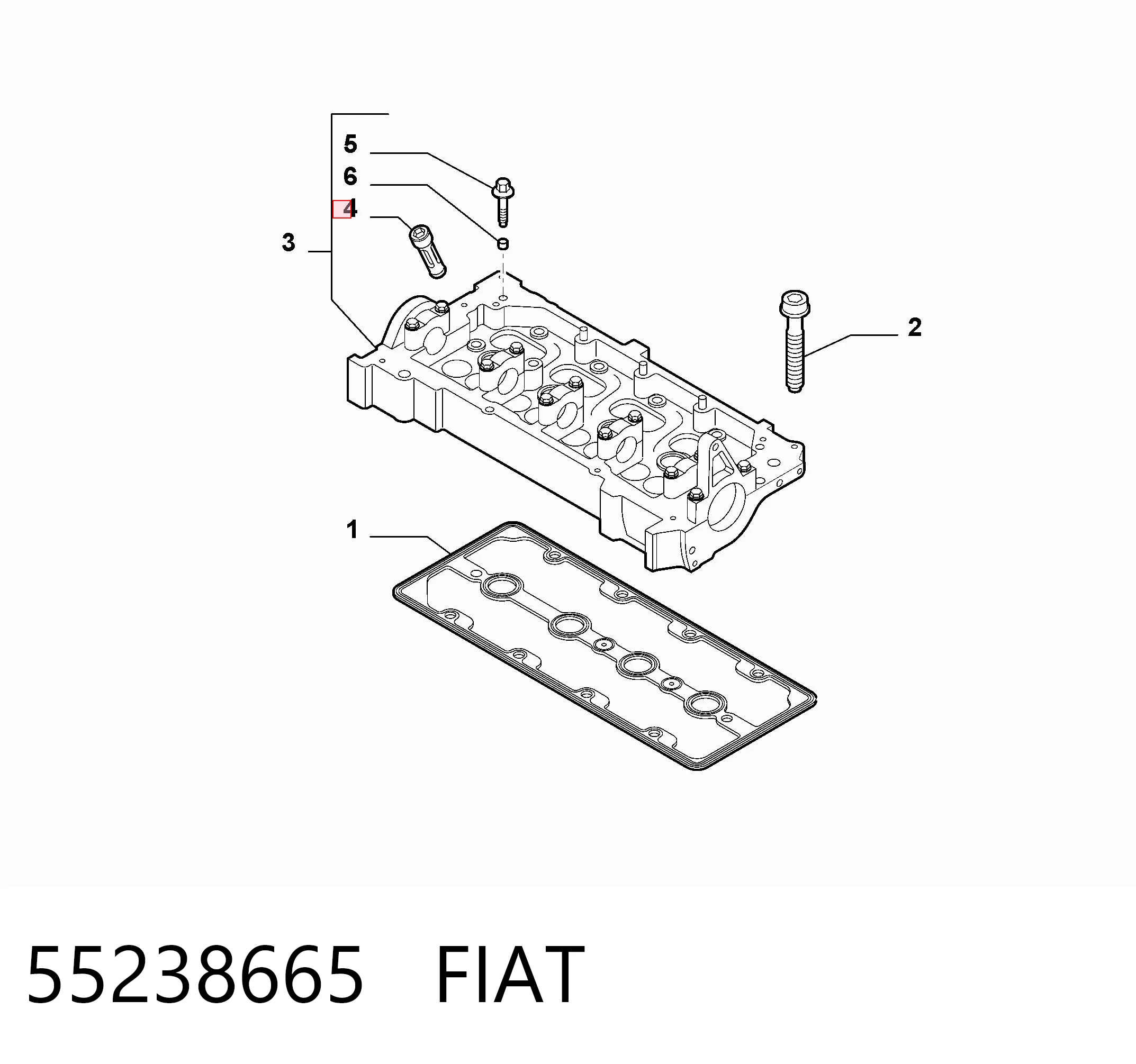 55238665 Fiat/Alfa/Lancia Filtro de regulador das fases de distribuição de gás