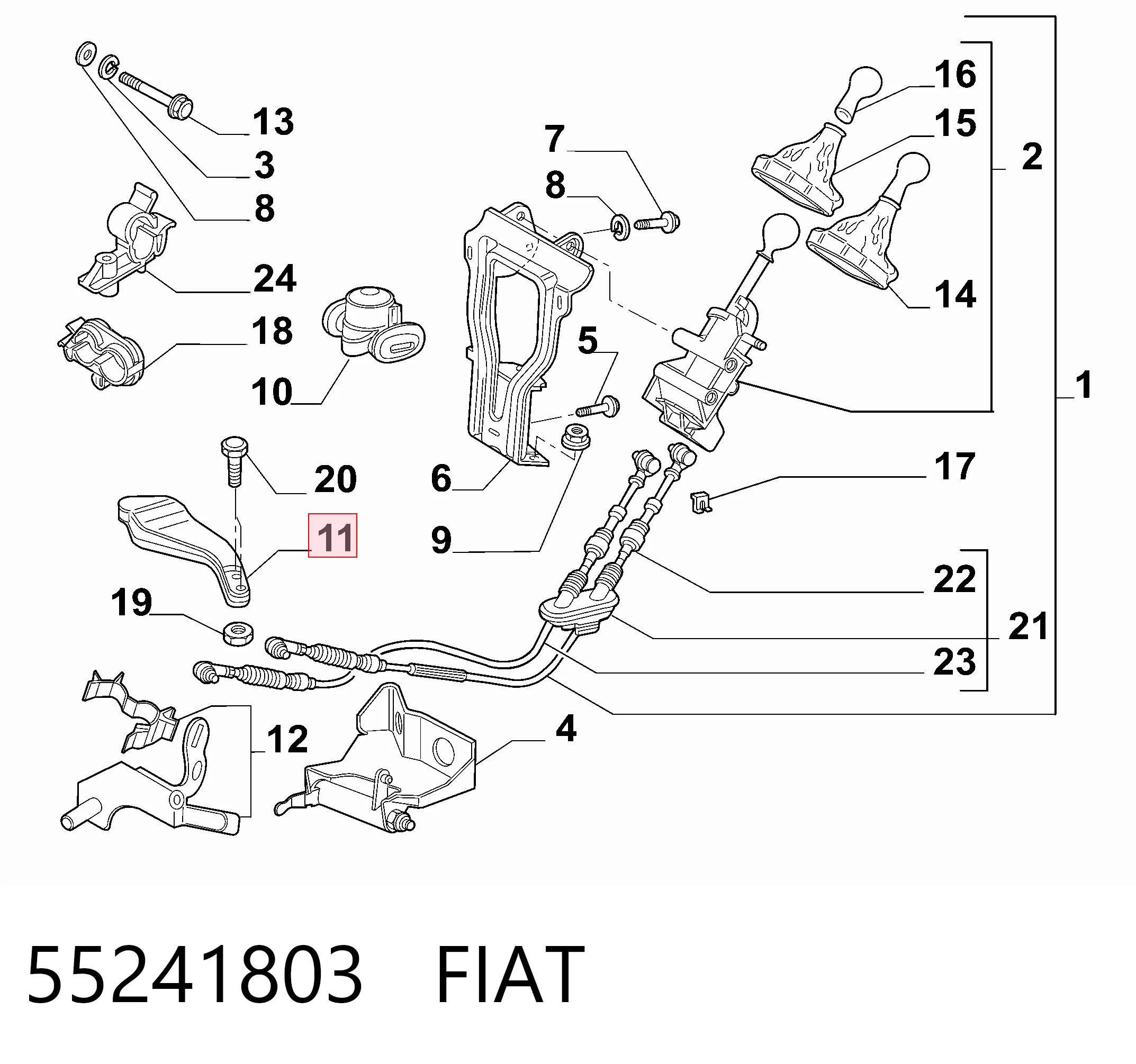 55241803 Fiat/Alfa/Lancia