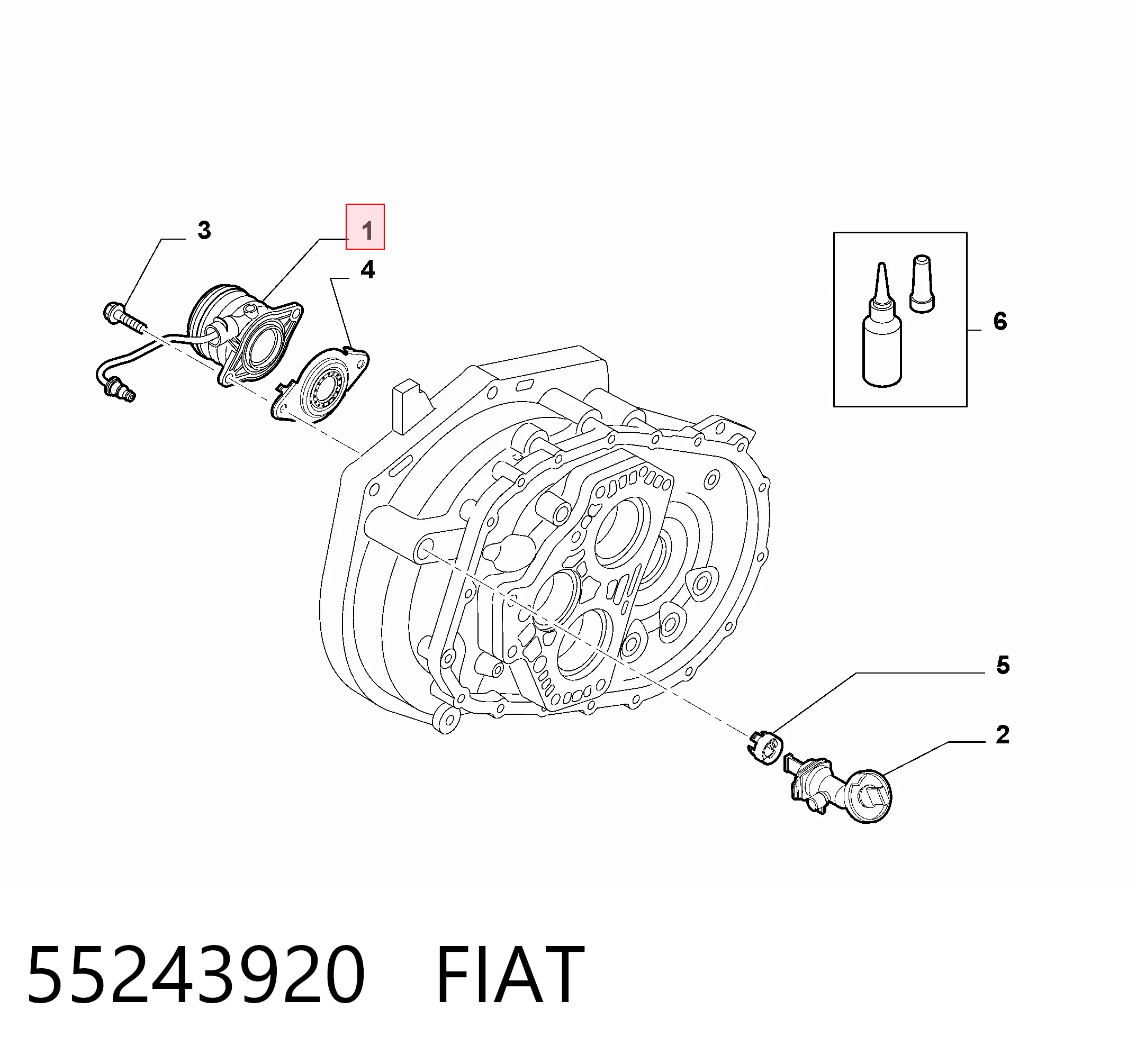 55243920 Fiat/Alfa/Lancia