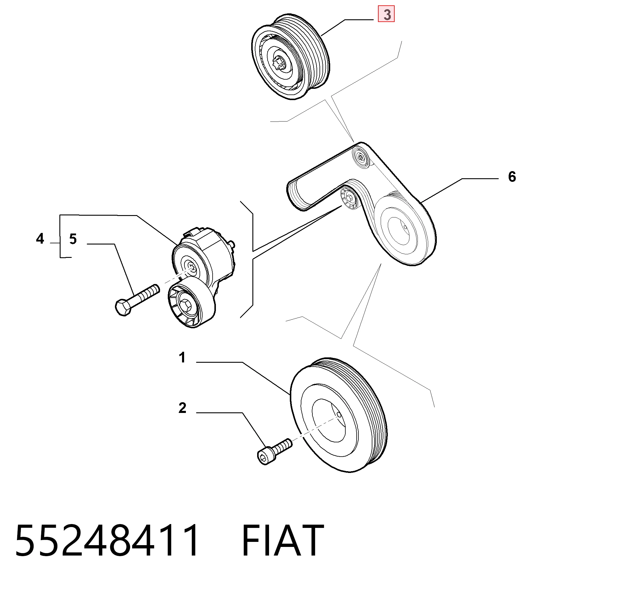 55248411 Fiat/Alfa/Lancia