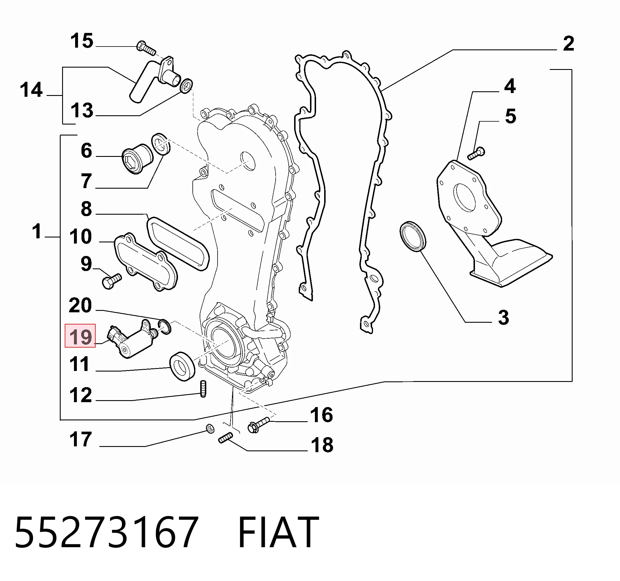 55273167 Fiat/Alfa/Lancia
