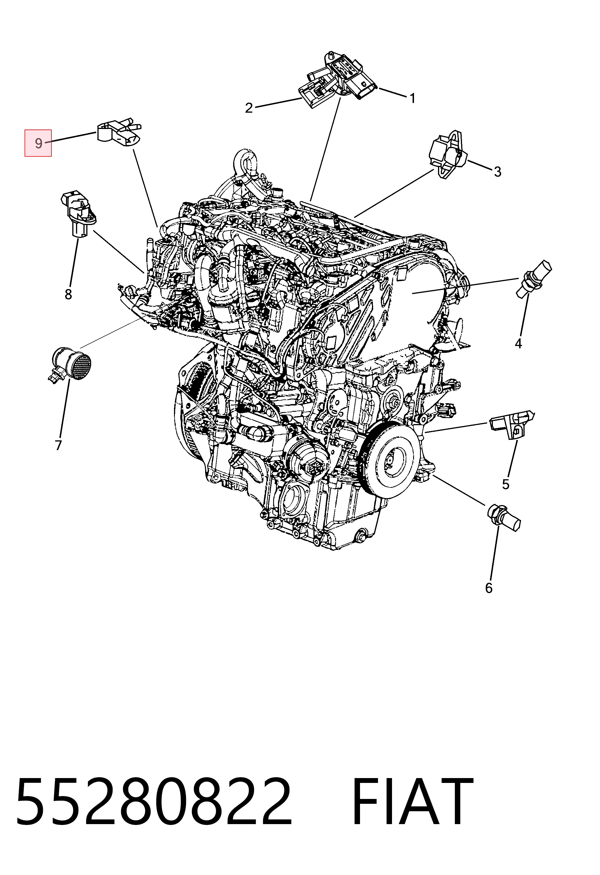 Sensor de pressão de combustível Renault (RVI) 166381388R preço, a partir de 71,91 USD