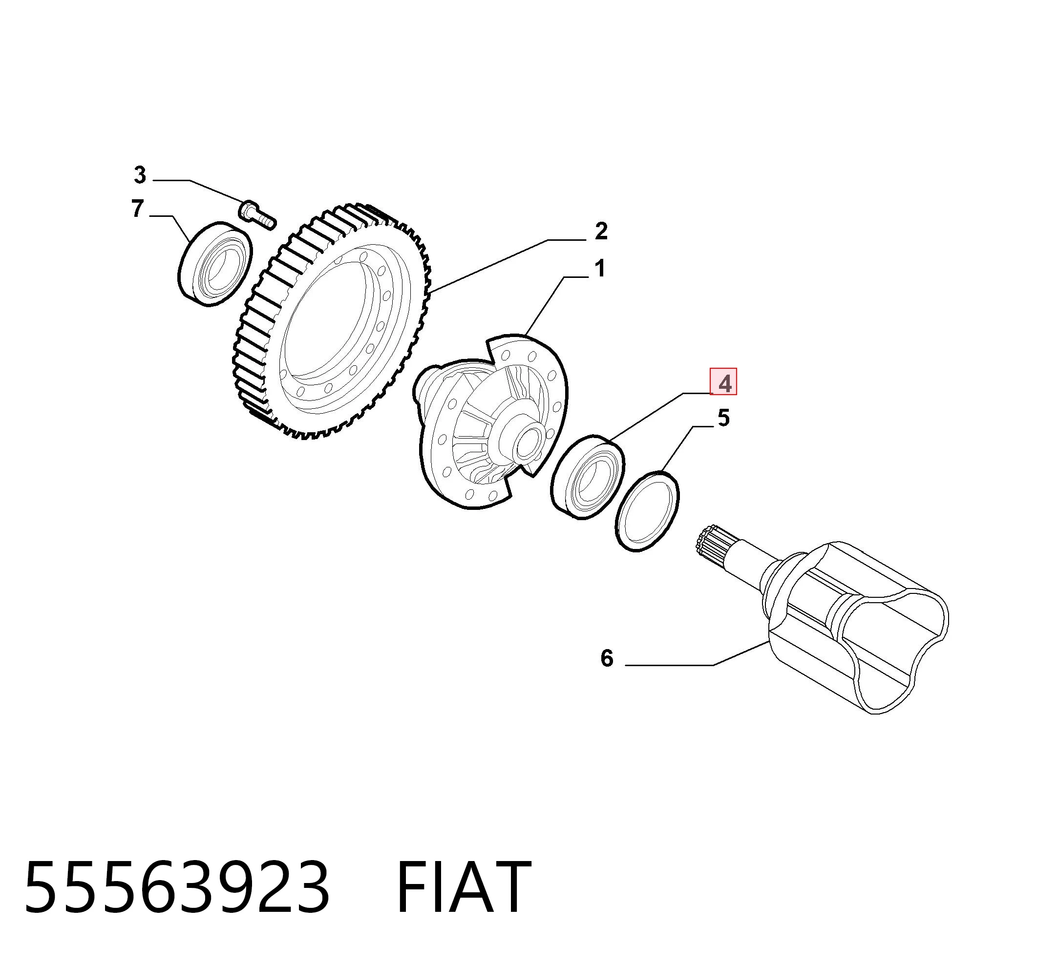 55563923 Fiat/Alfa/Lancia