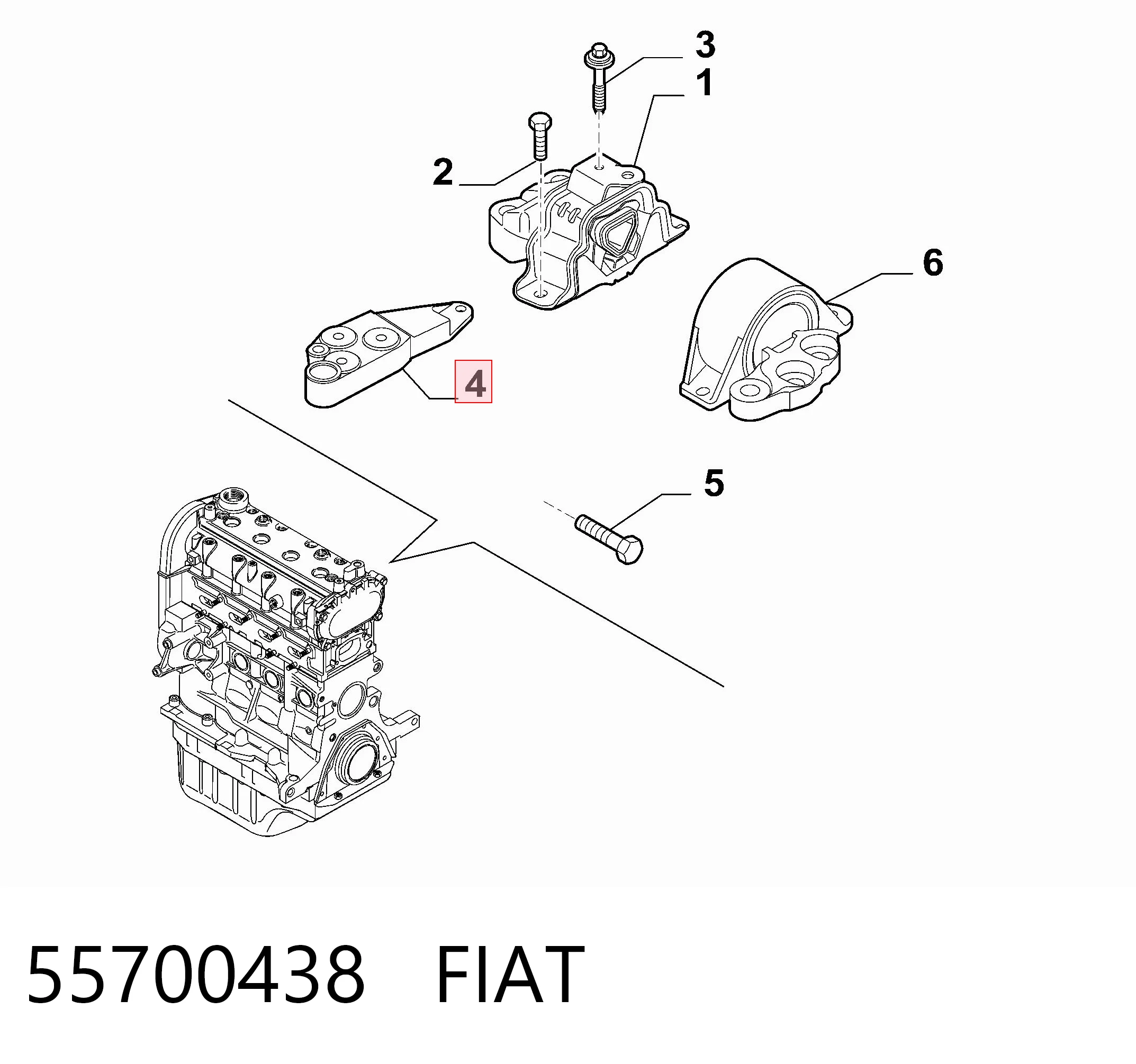 55700438 Fiat/Alfa/Lancia