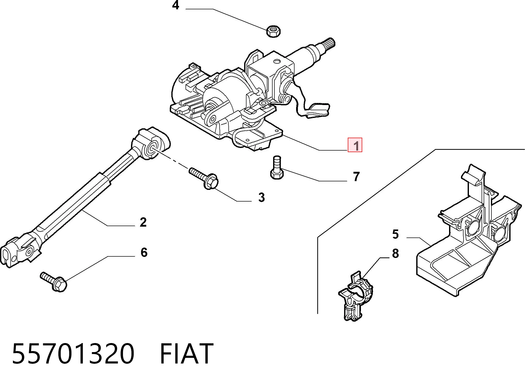 55701320 Fiat/Alfa/Lancia