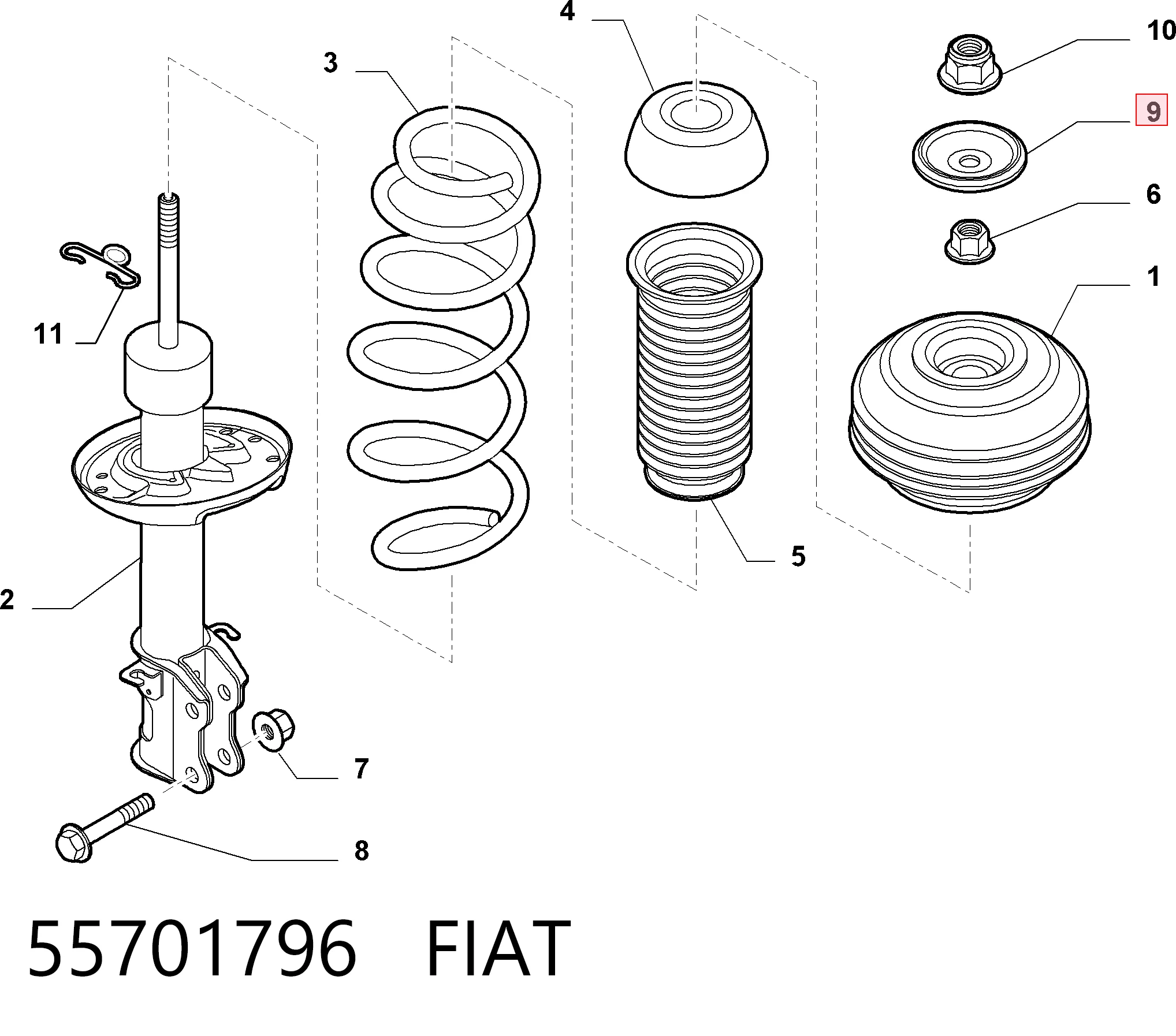 55701796 Fiat/Alfa/Lancia