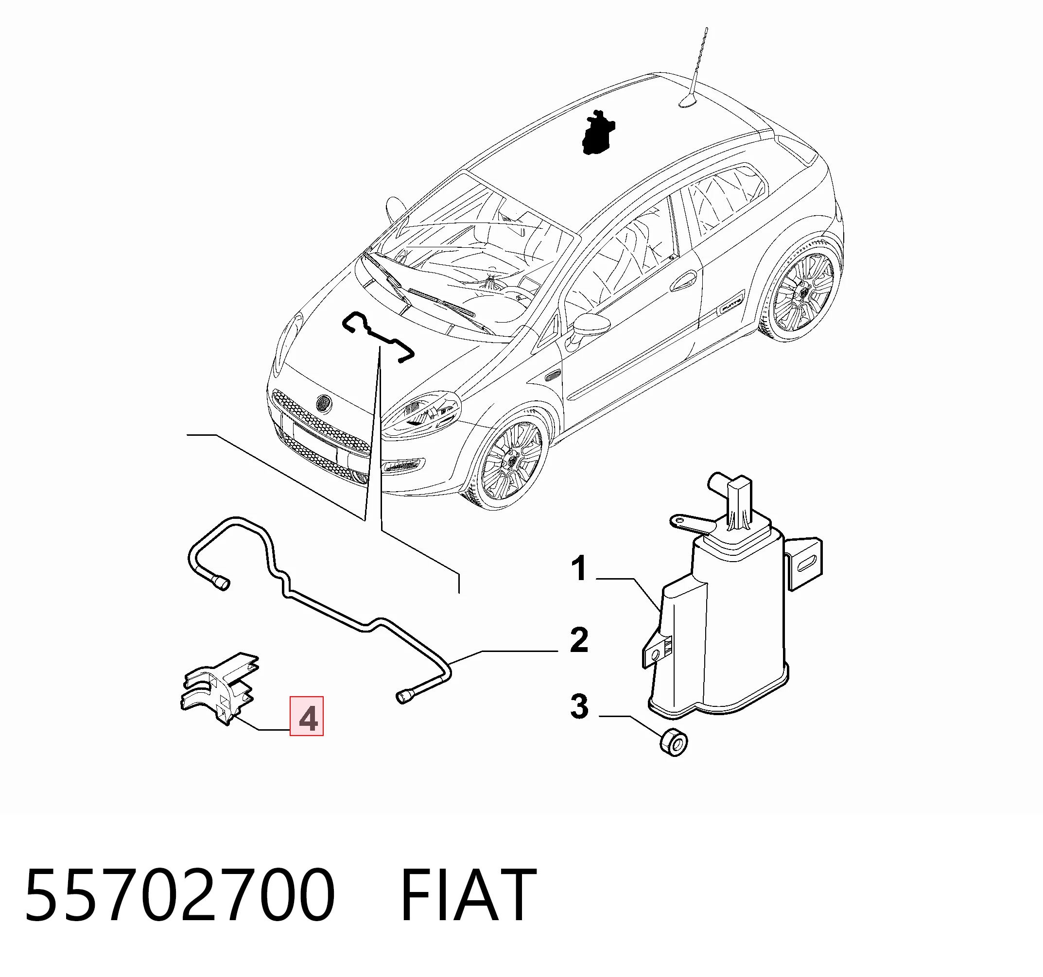 55702700 Fiat/Alfa/Lancia