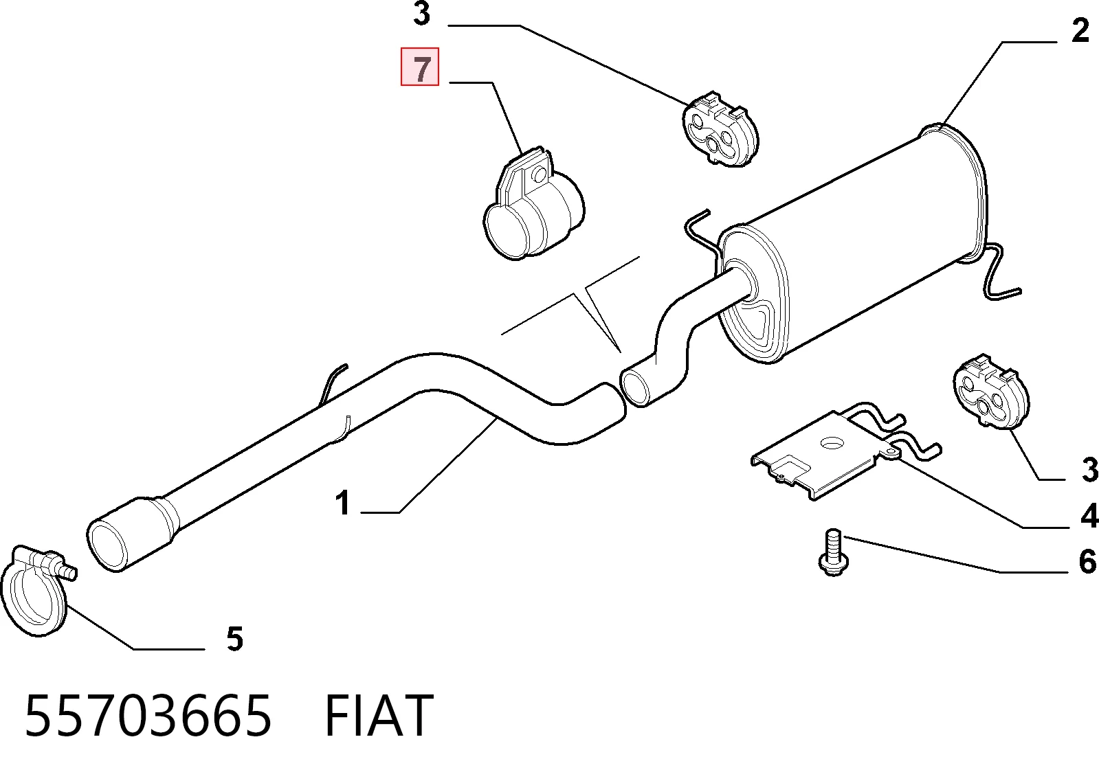 55703665 Fiat/Alfa/Lancia