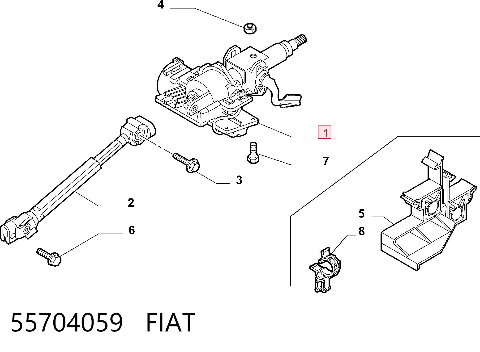 55704059 Fiat/Alfa/Lancia