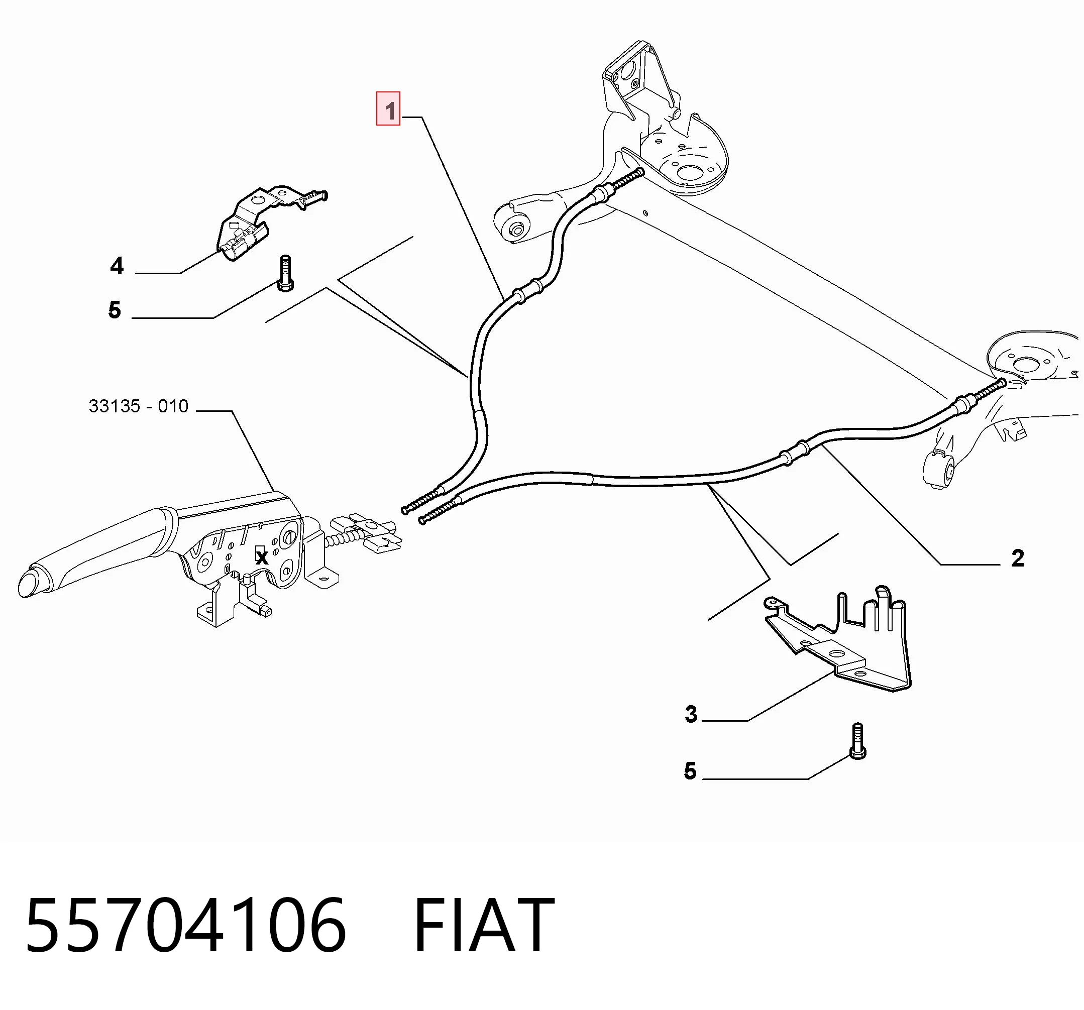 55704106 Fiat/Alfa/Lancia