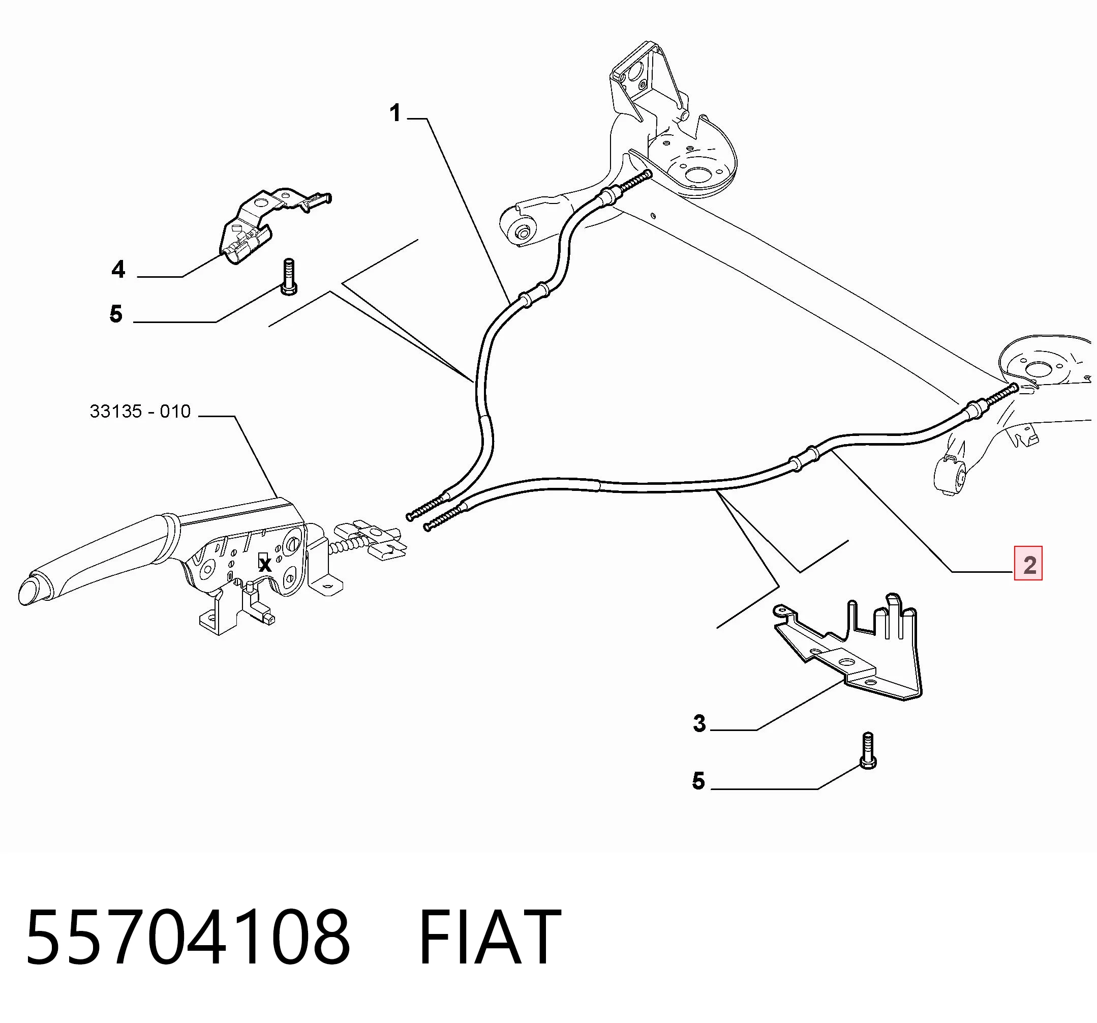 55704108 Fiat/Alfa/Lancia