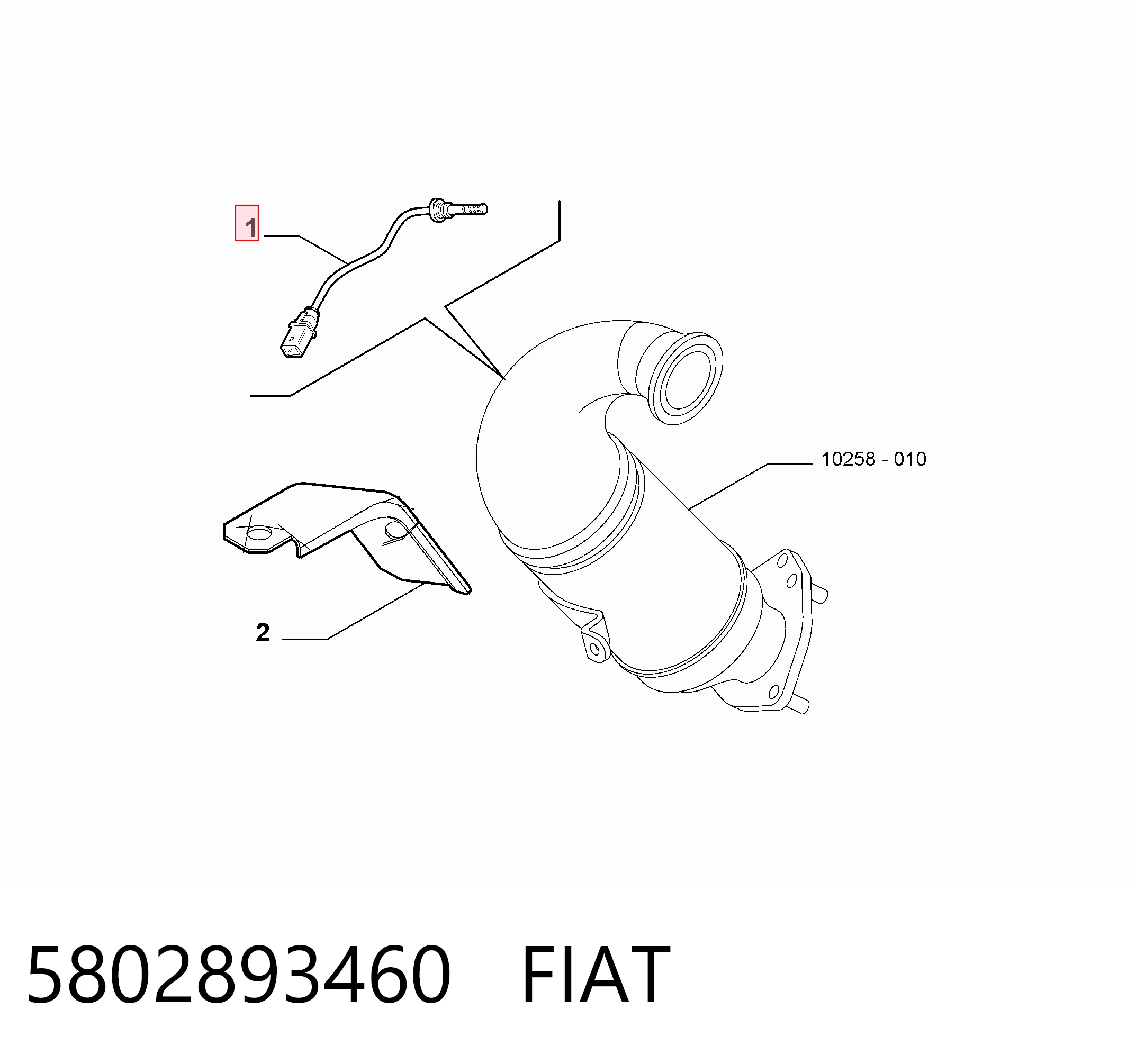 5802893460 Fiat/Alfa/Lancia