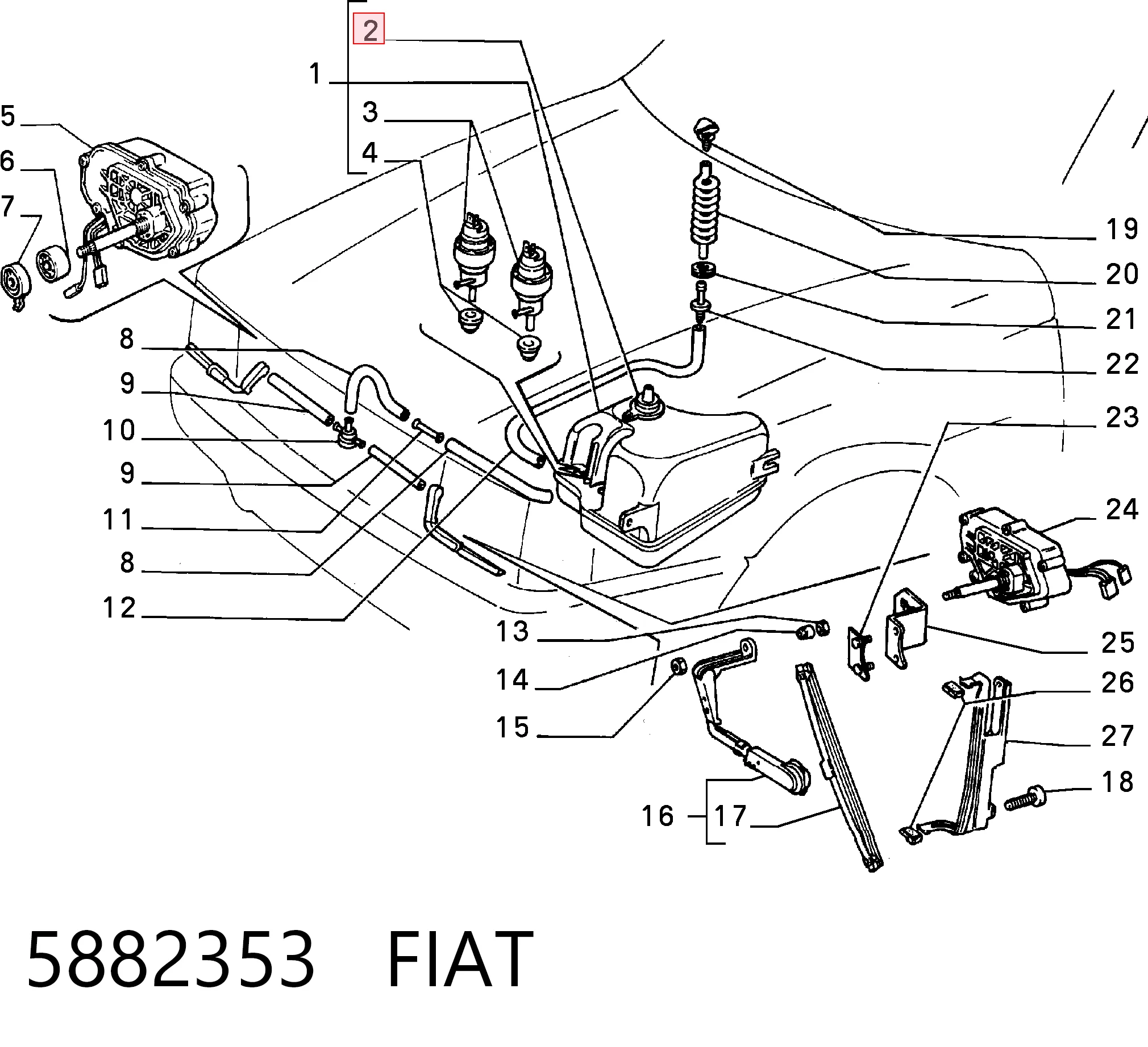 5882353 Fiat/Alfa/Lancia