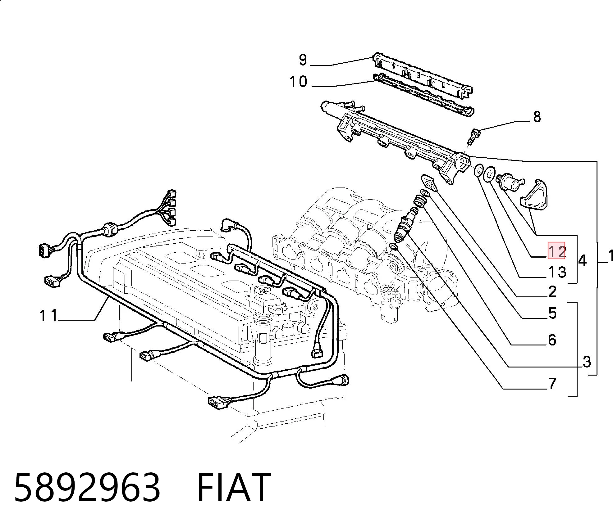 5892963 Fiat/Alfa/Lancia